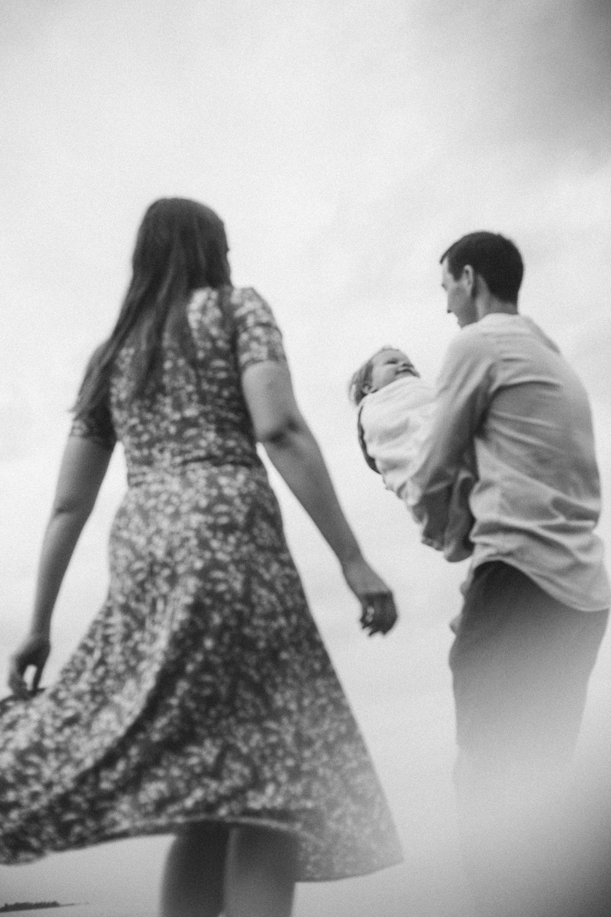 Прогулка на берегу. Семейный и портретный фотограф в Новосибирске Мария Хлебус