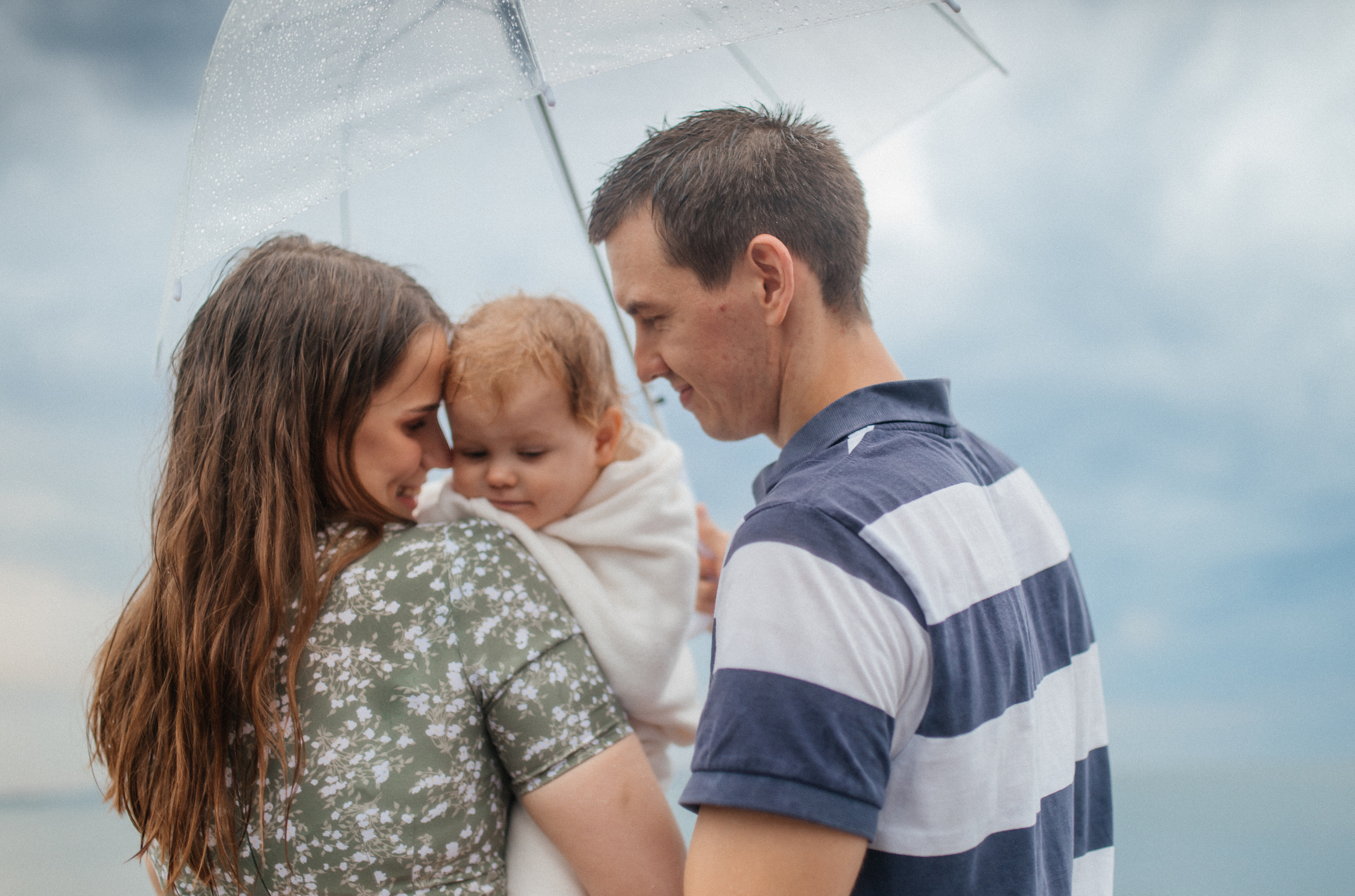 Прогулка на берегу. Семейный и портретный фотограф в Новосибирске Мария Хлебус