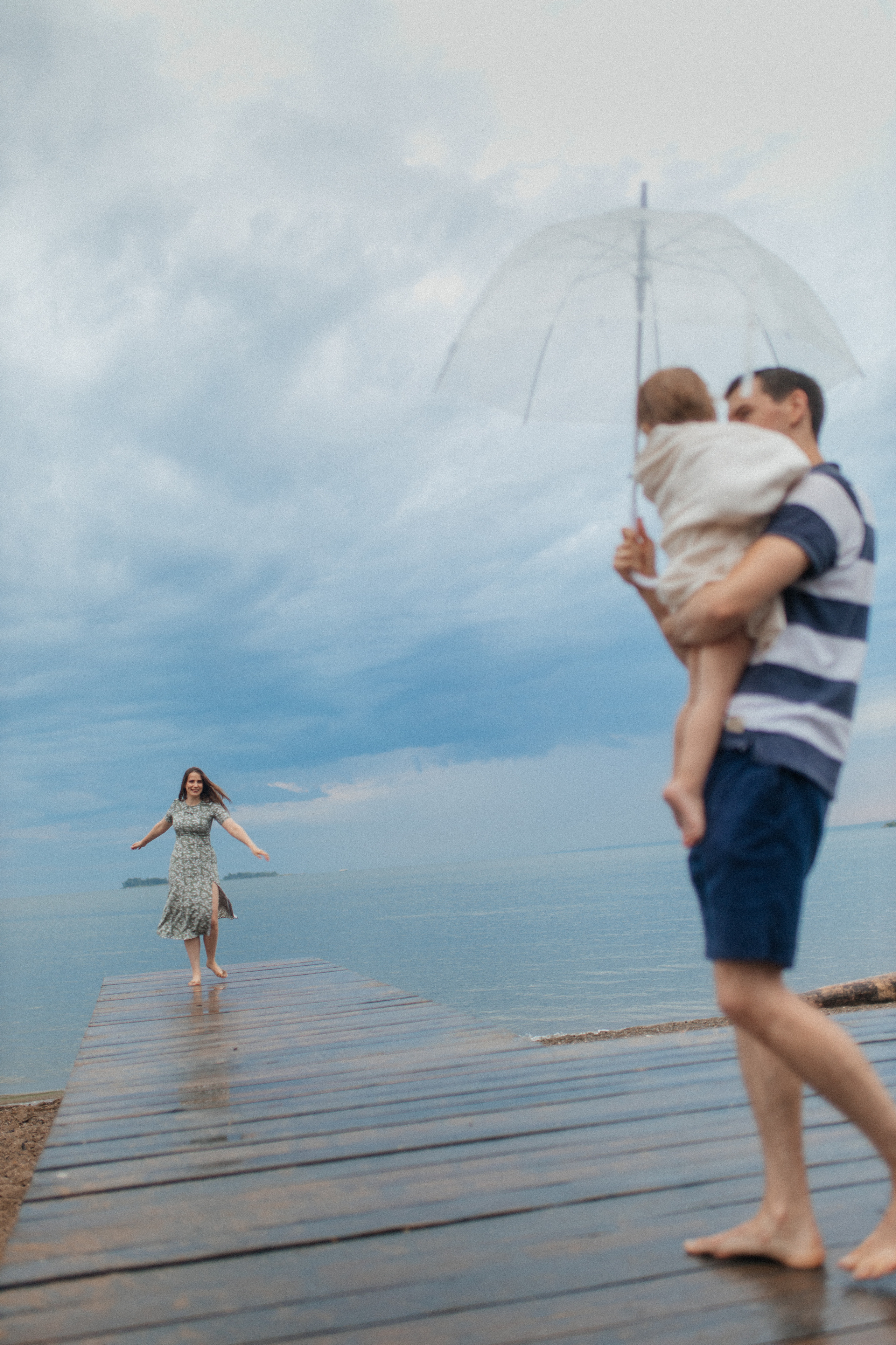 Прогулка на берегу. Семейный и портретный фотограф в Новосибирске Мария Хлебус