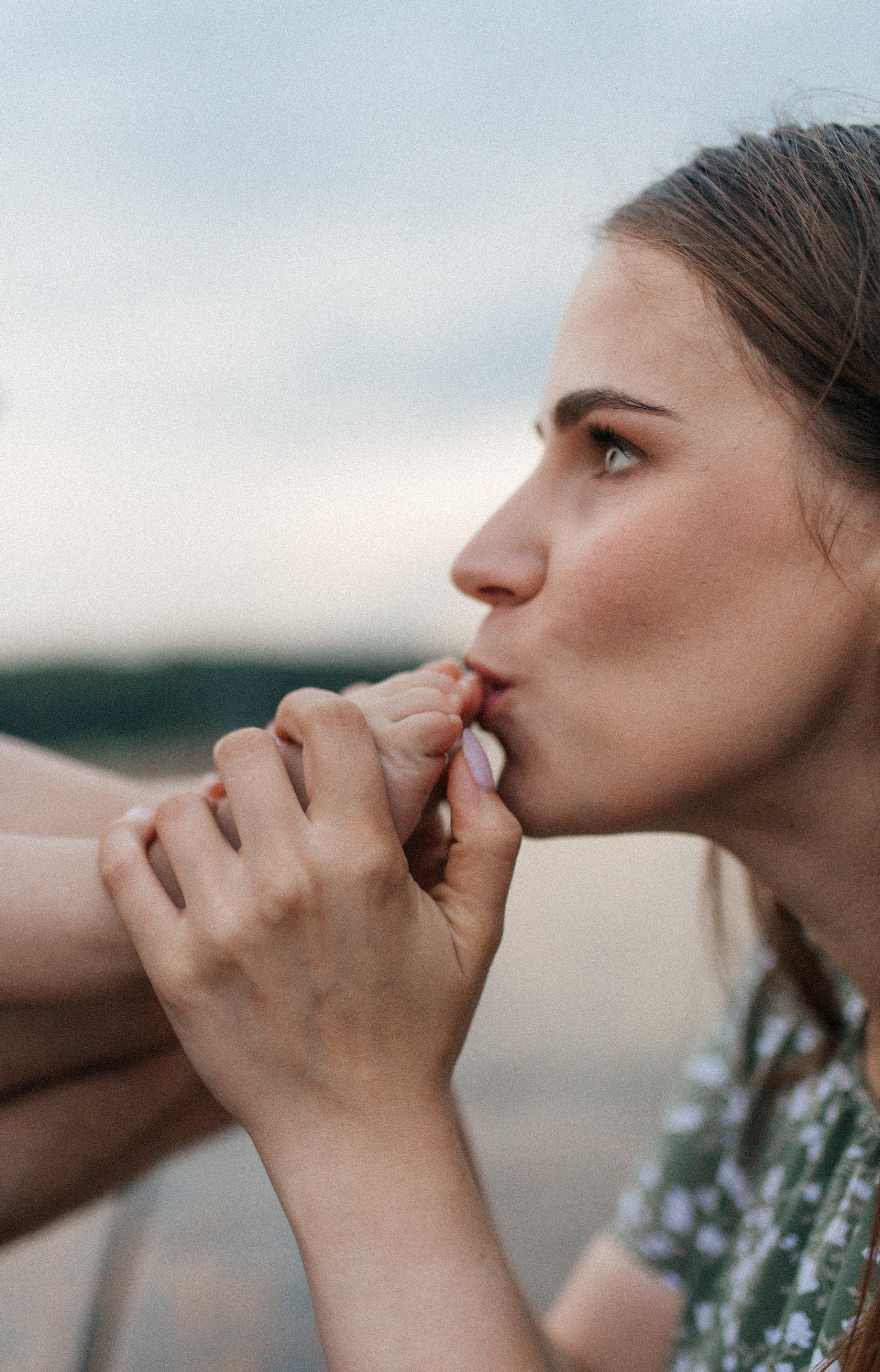 Прогулка на берегу. Семейный и портретный фотограф в Новосибирске Мария Хлебус