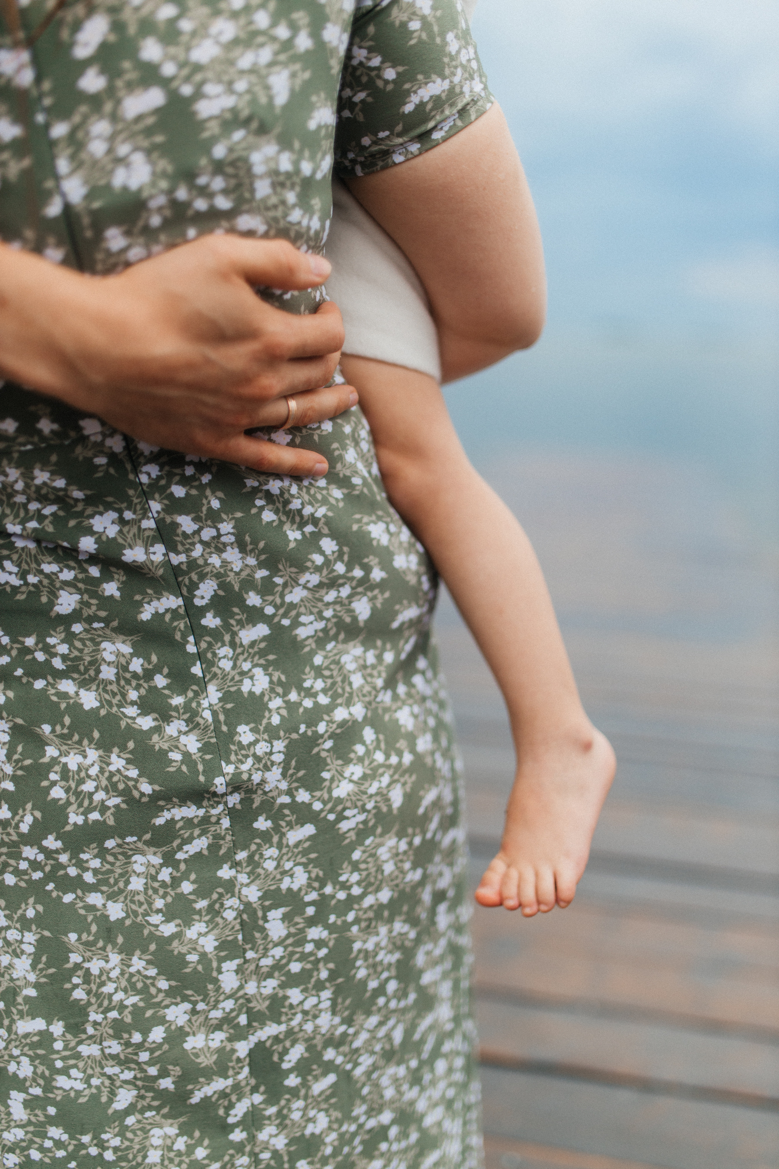 Прогулка на берегу. Семейный и портретный фотограф в Новосибирске Мария Хлебус