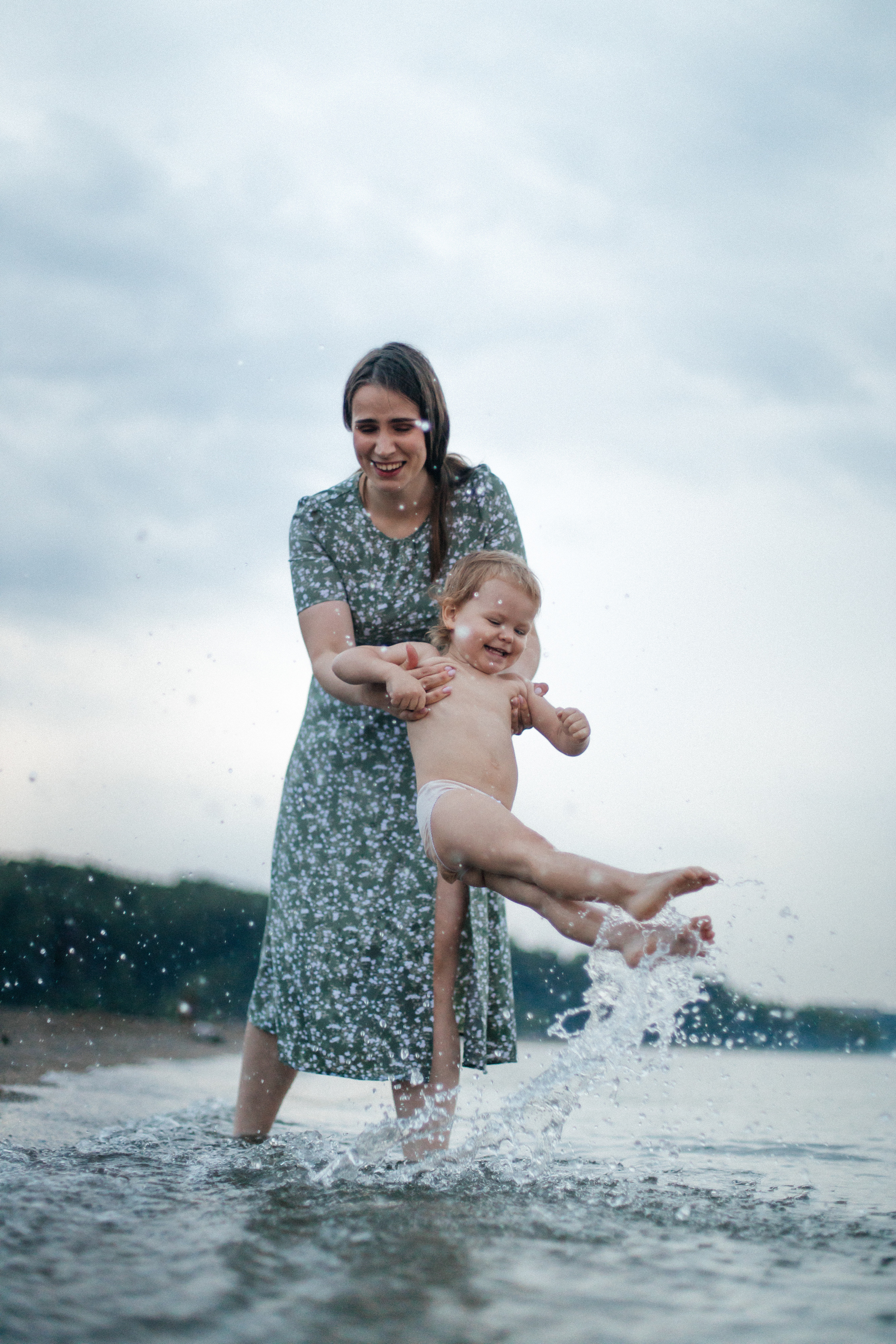 Прогулка на берегу. Семейный и портретный фотограф в Новосибирске Мария Хлебус