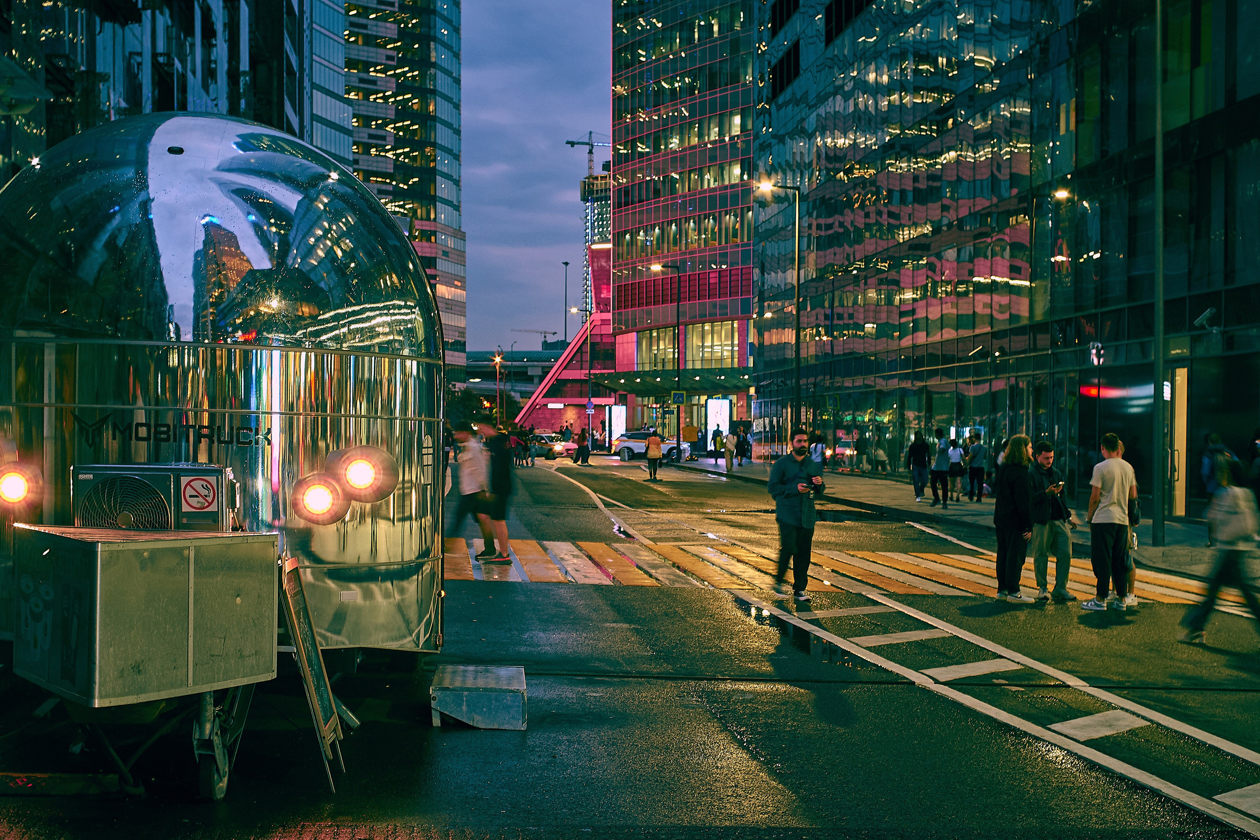 Москва-сити глазами фотографа Виталия Дени