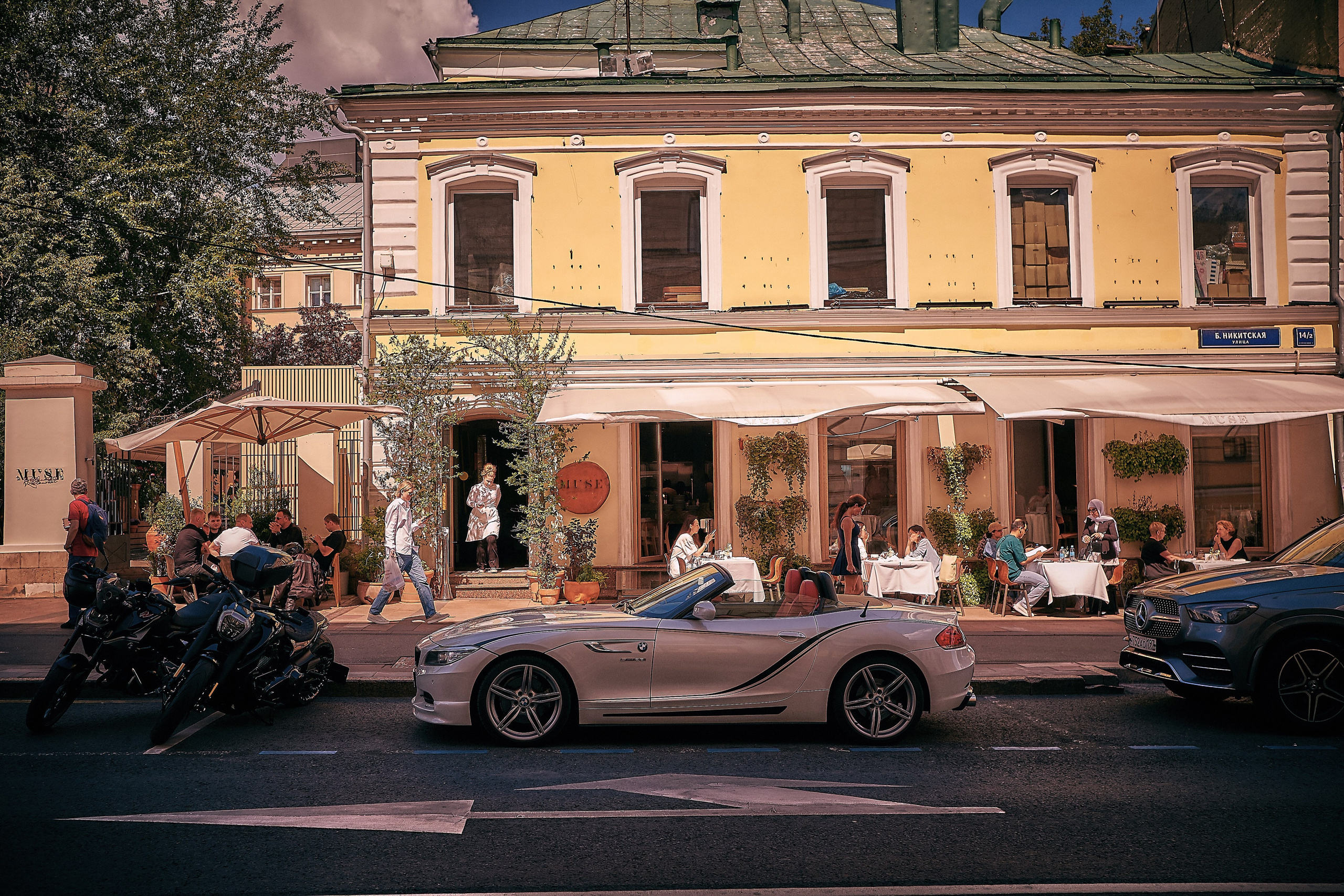 Терраса кафе "Muse"