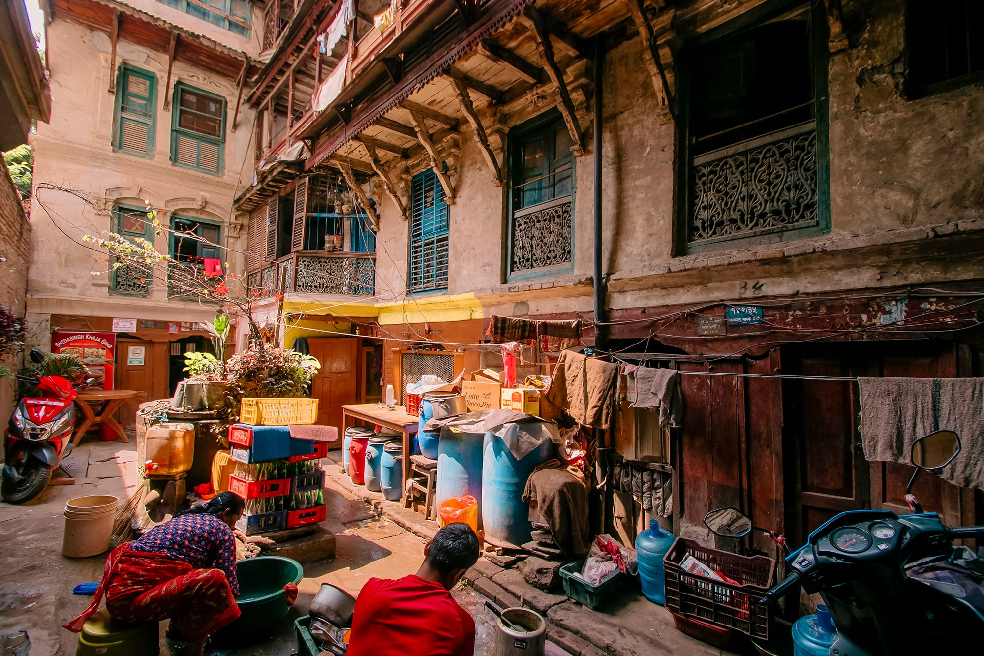 Kathmandu street. Iraogo