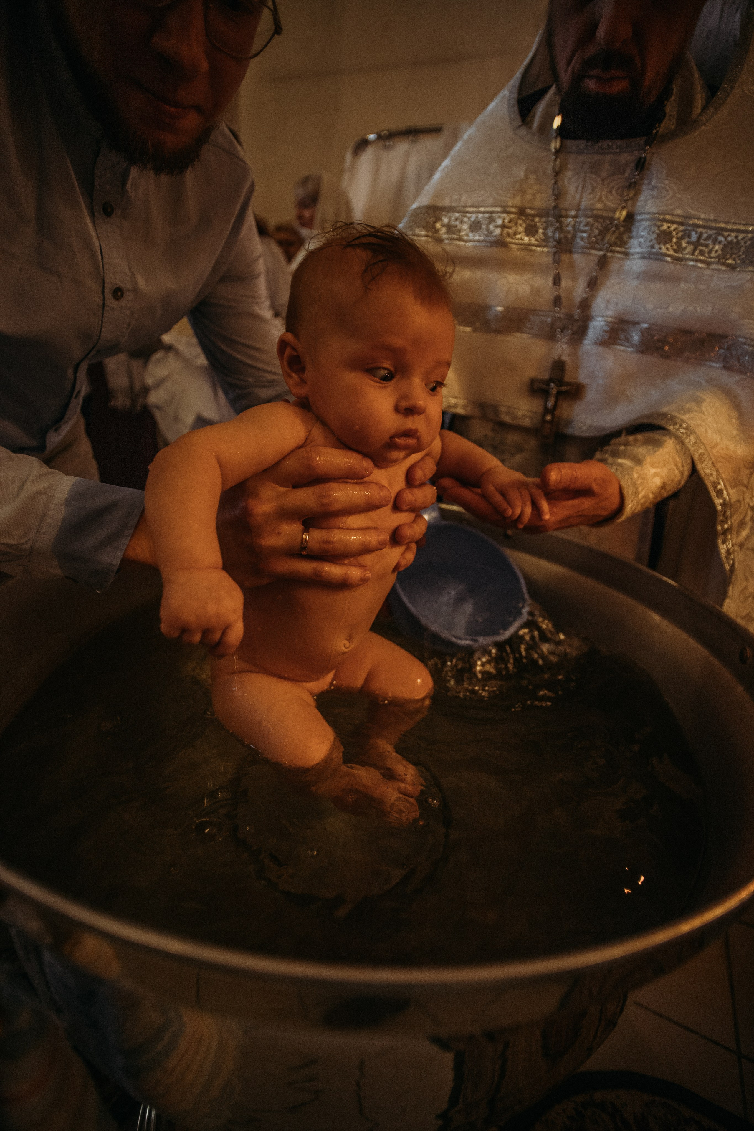 Крещение Аглаи. Венера Гайн. Репортажный фотограф  Тюмень. Обучение фотографии с 0