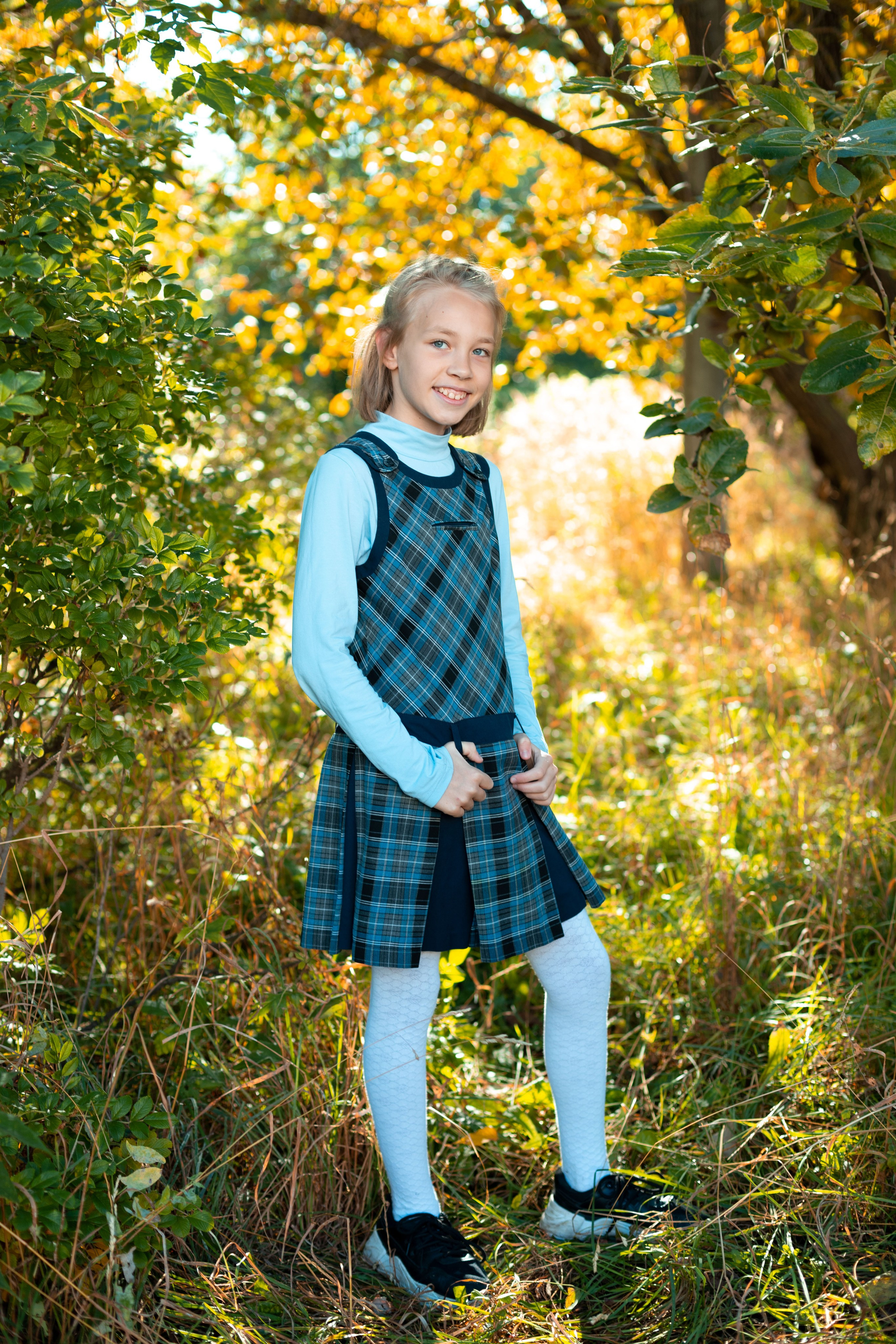 4 класс. Съёмка на улице. Выпускные альбомы «Эврика» в Нижнем Новгороде