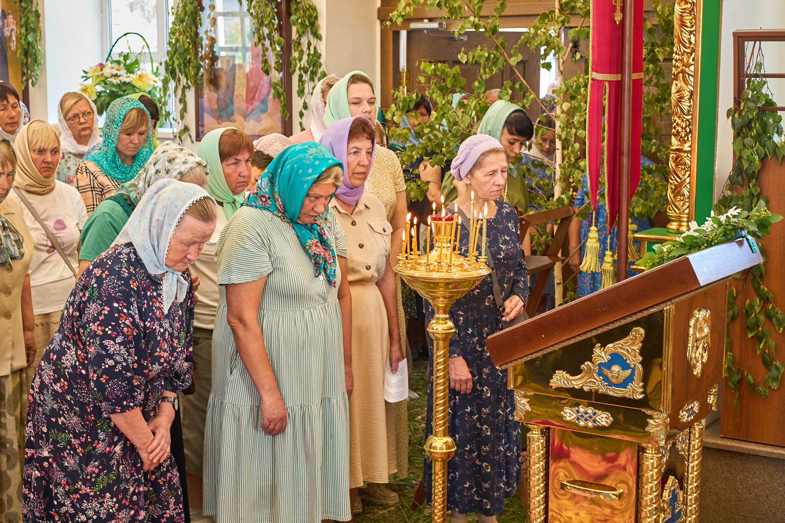 Троица в Церкви Троицы Живаначальной. Фотограф Анастасия Лёвушкина
