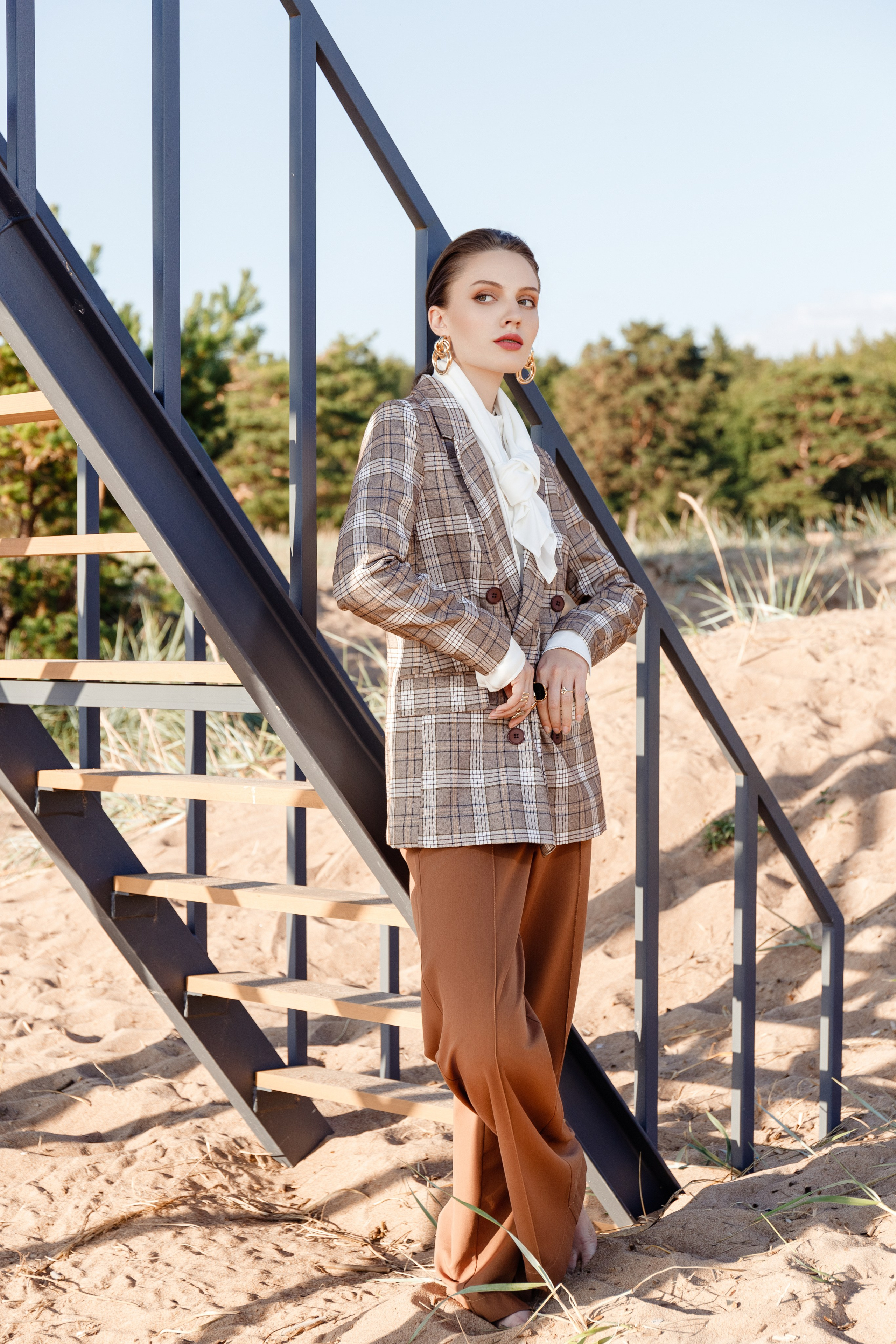 Летняя fashion-съёмка на пляже