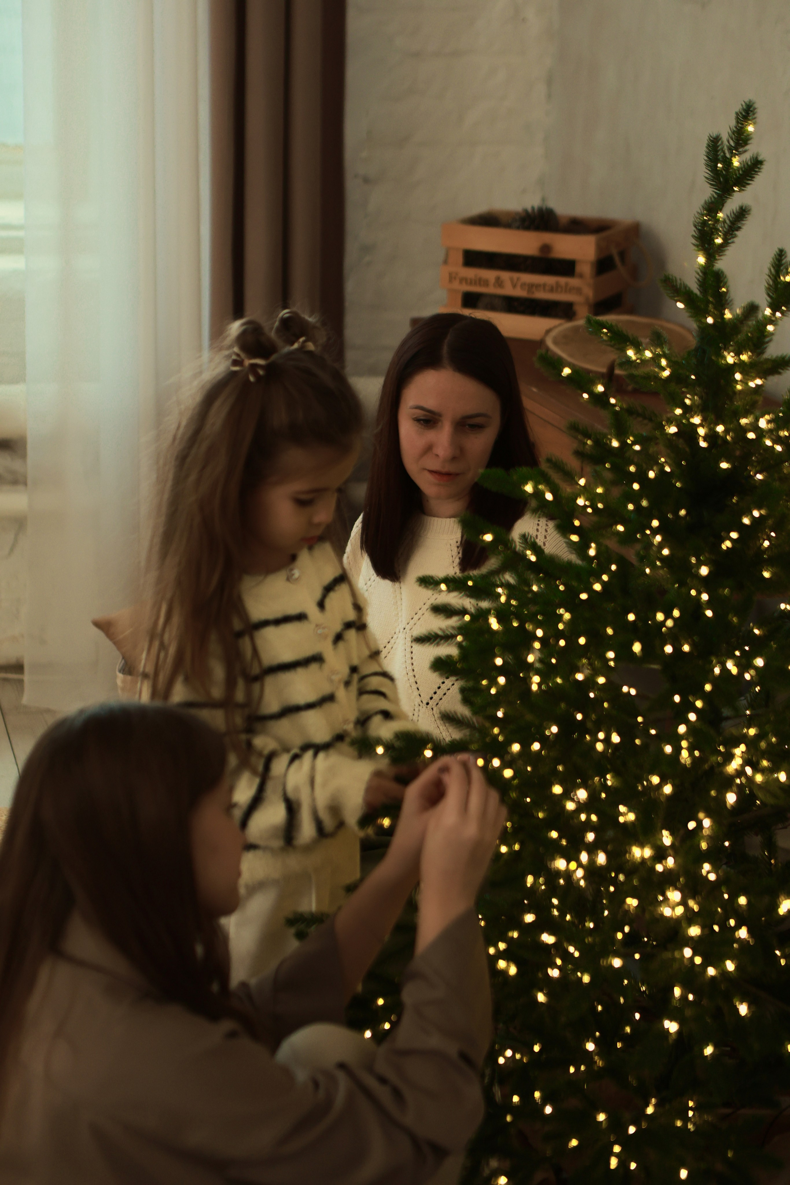 Наталья и дочери. Портретный и семейный фотограф в Москве — Ирина Аксенова