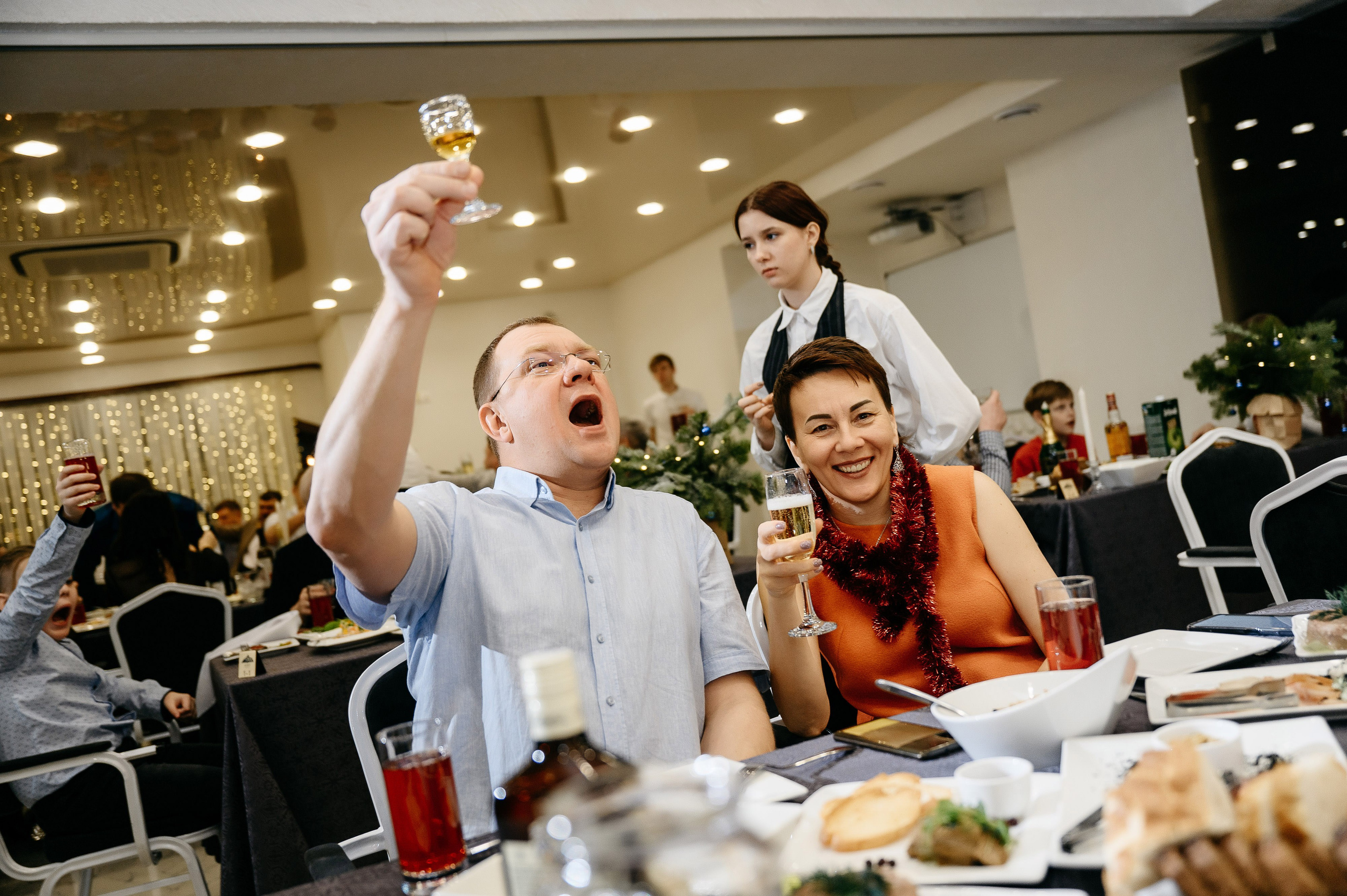 Новогодняя ночь в ресторане ALSEY. Свадебный фотограф в Красноярске