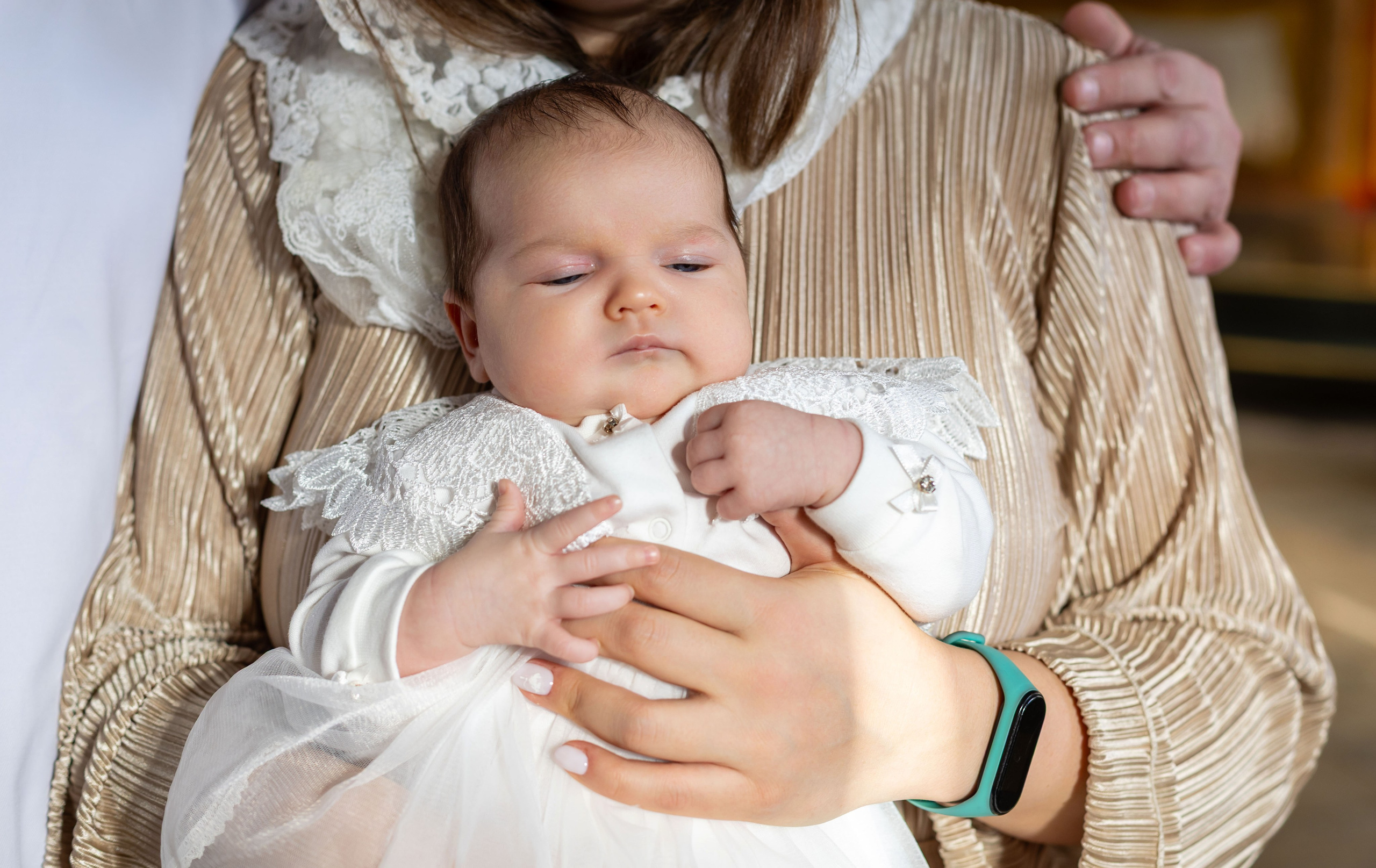 Крещение Милании. Семейный и детский фотограф Анна Петракова