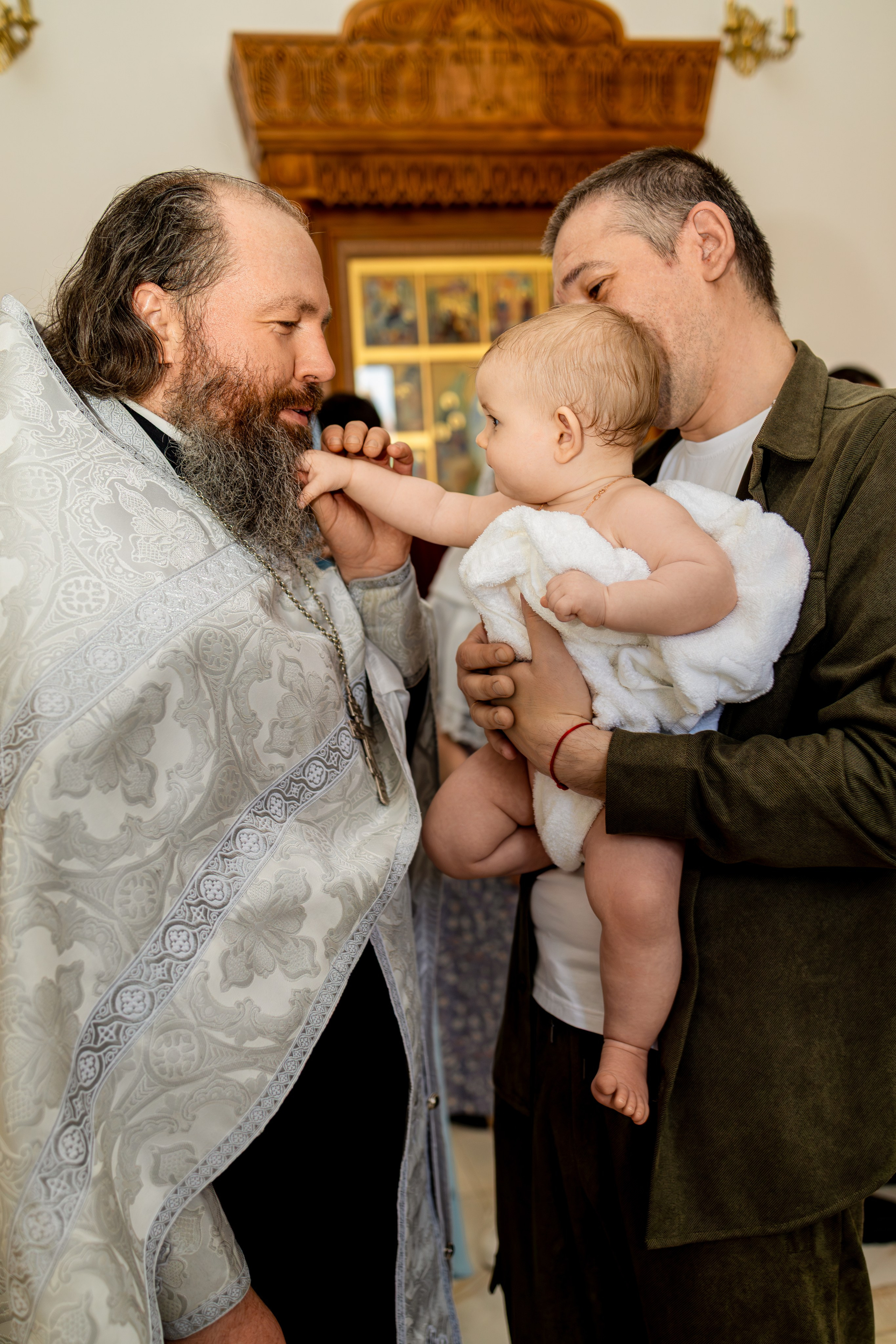 Крещение Мирославы. Фотограф Виктория Кравец