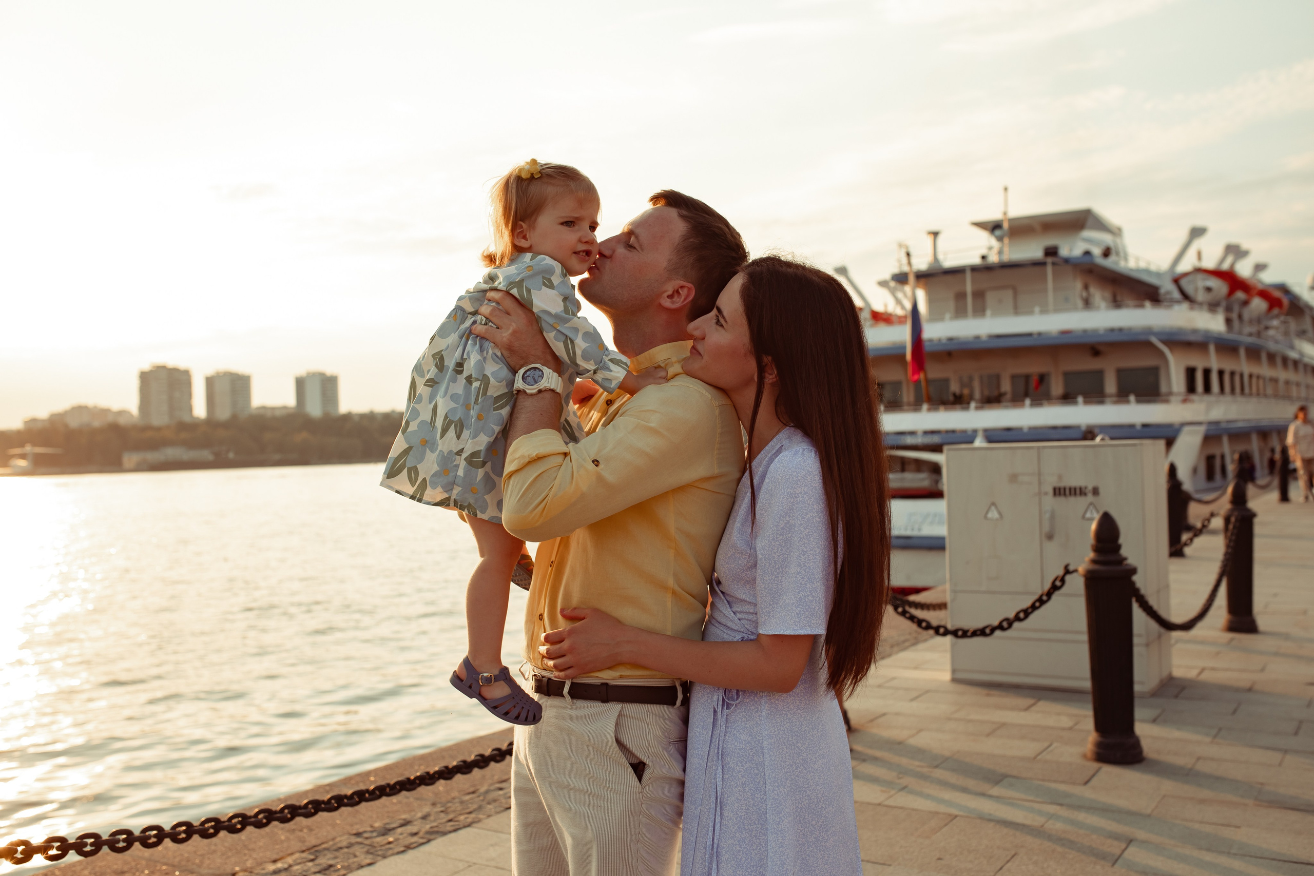 Олеся, Николай, Алиса. Семейный и детский фотограф в Москве Дорогова Екатерина