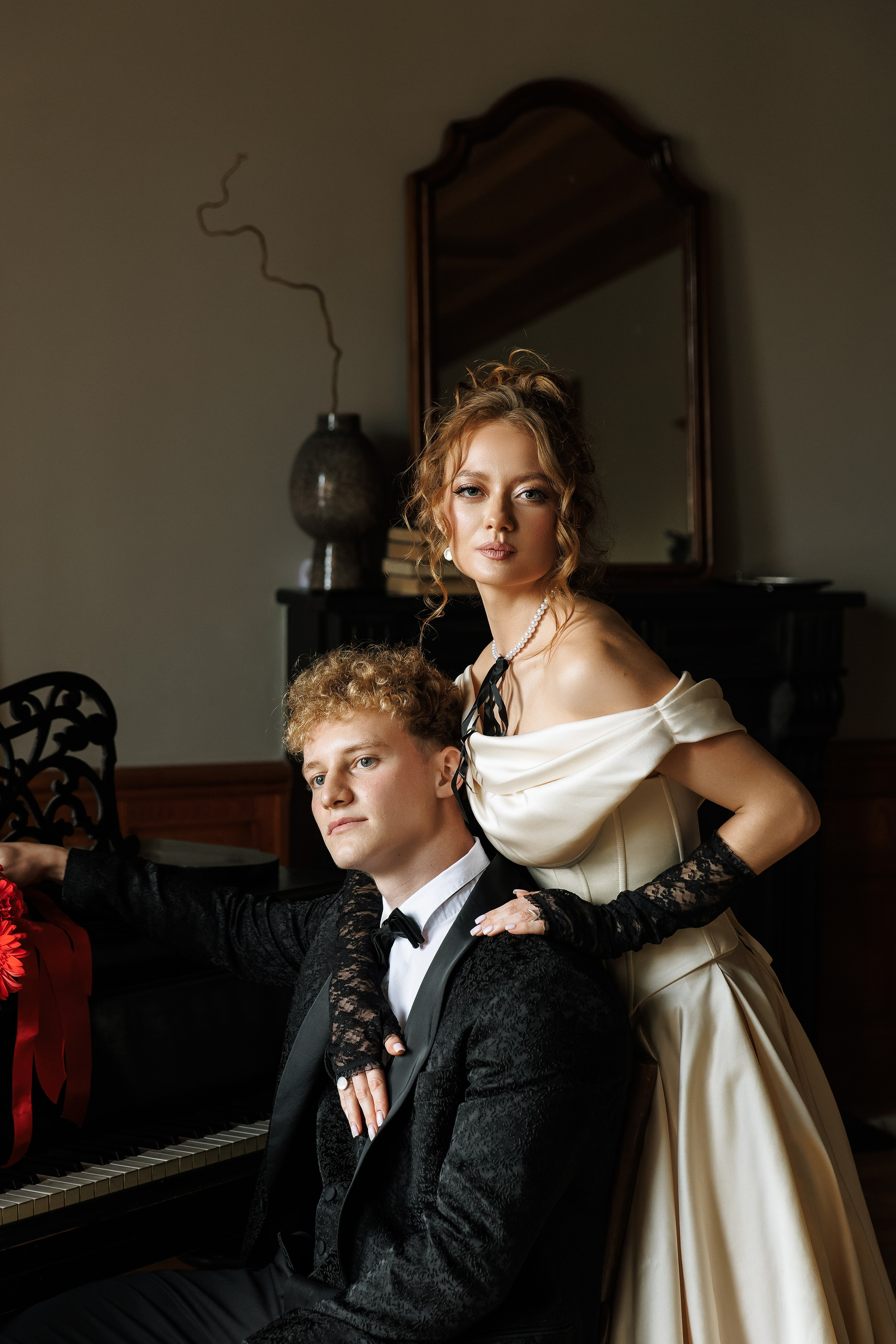 Свадебная фотосессия в студии. Свадебный и портретный фотограф в Санкт-Петербурге Анна Демьянова