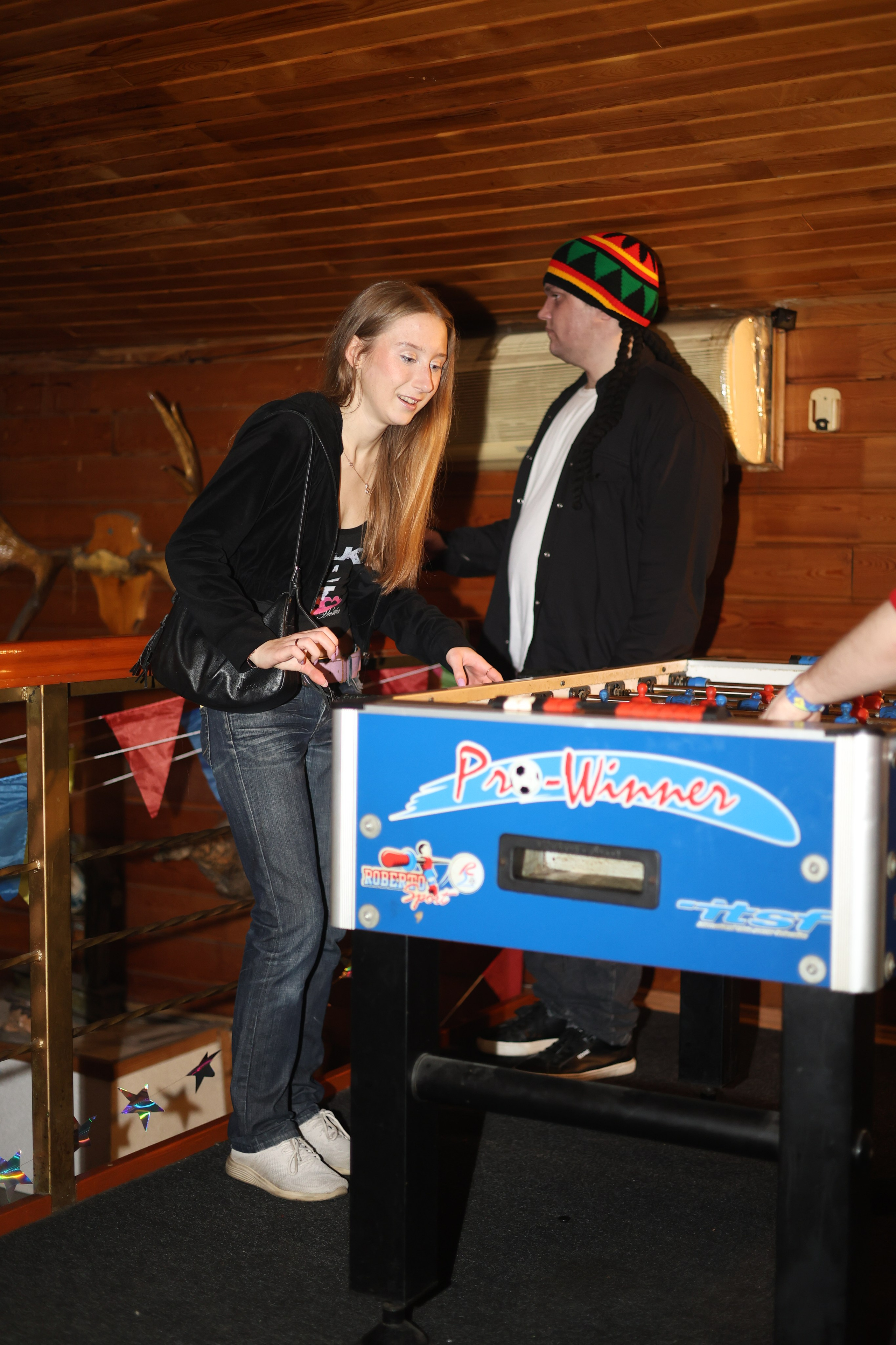 Student american-style party. Mintonov's Film Studio