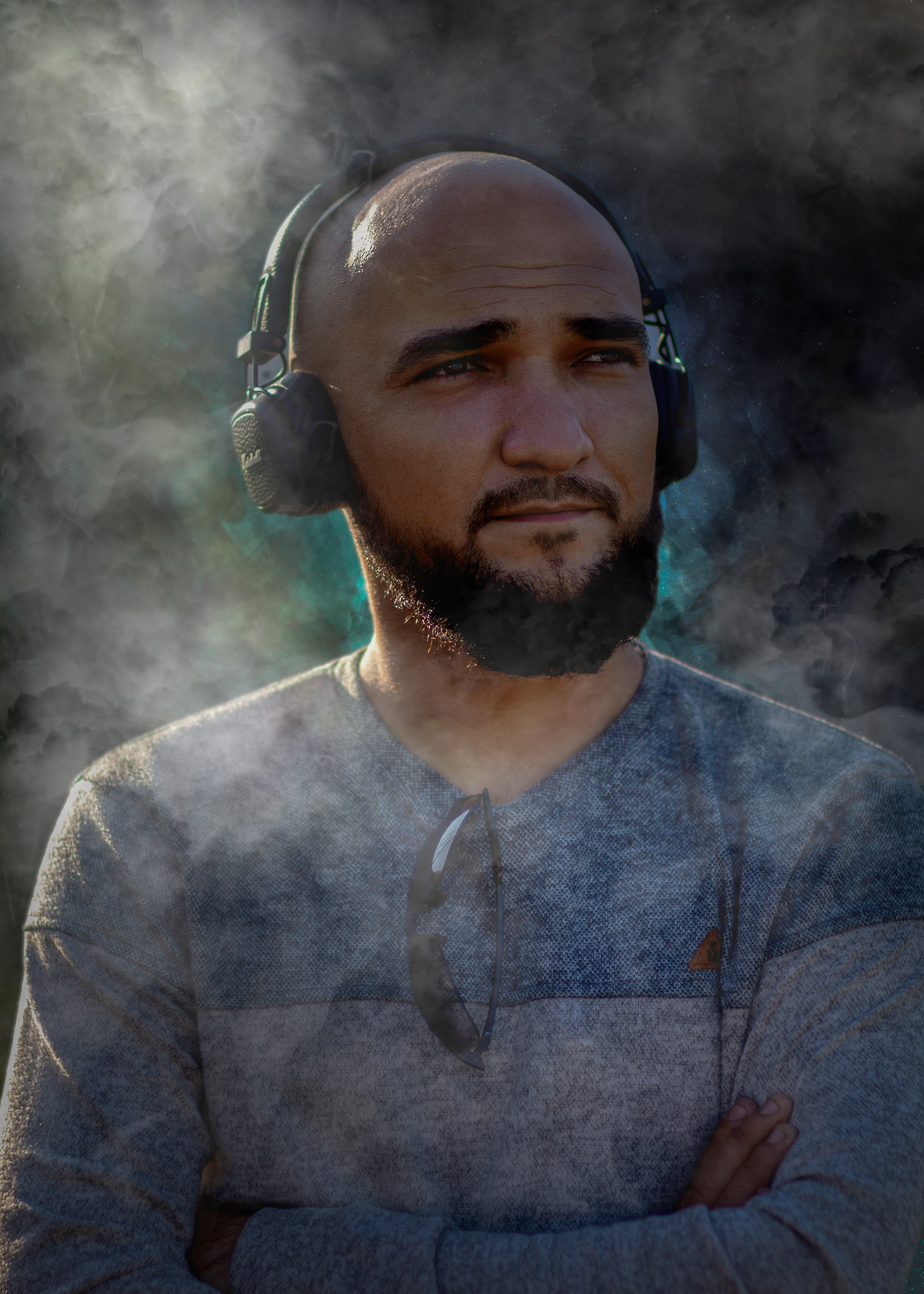 Брутальный мужской портрет. Медиапродюсер, фотограф в Минеральных Водах —Виктор Холодов