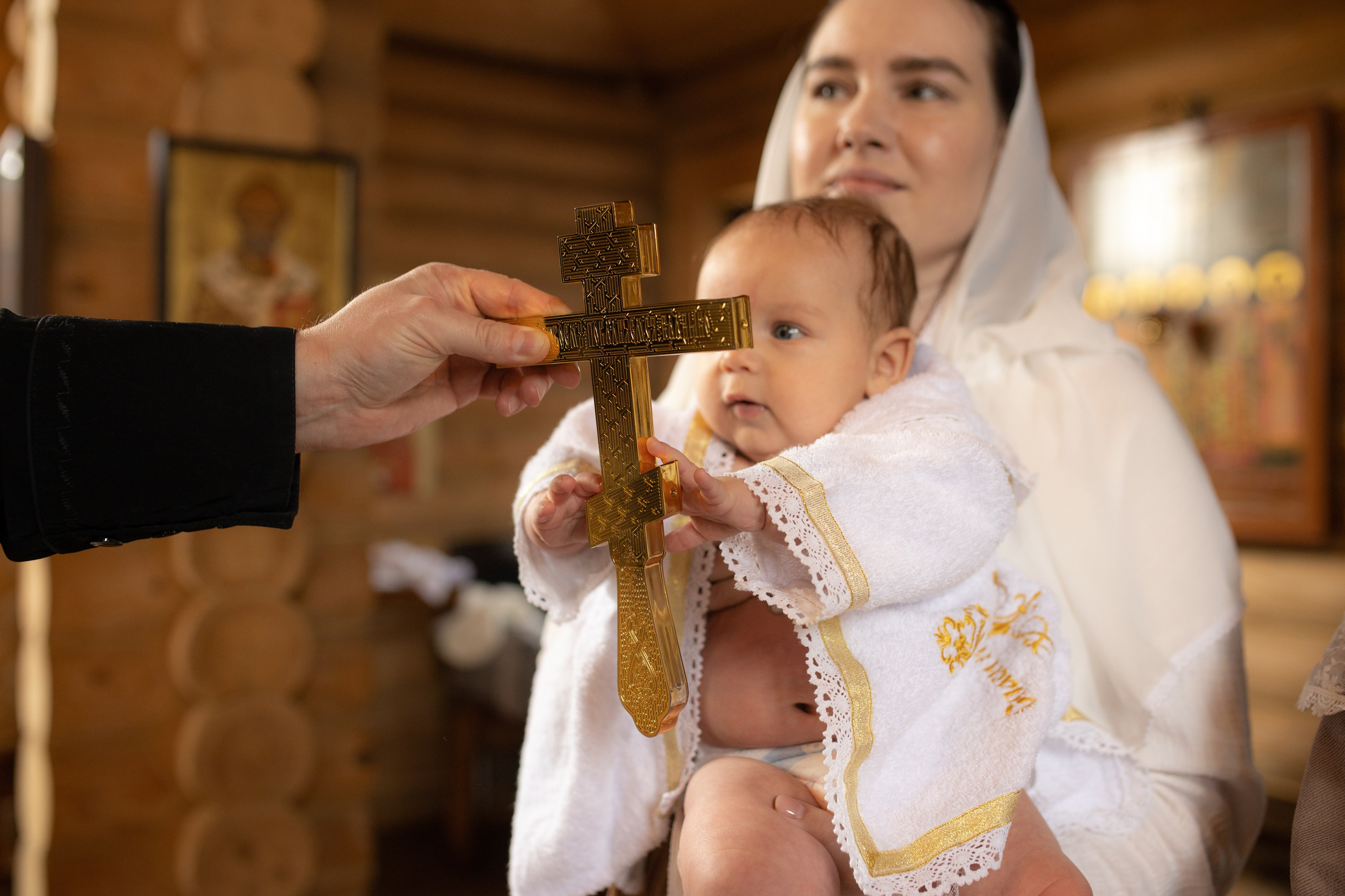 Таинство крещения Марка. Фотограф в Железнодорожном и Балашихе