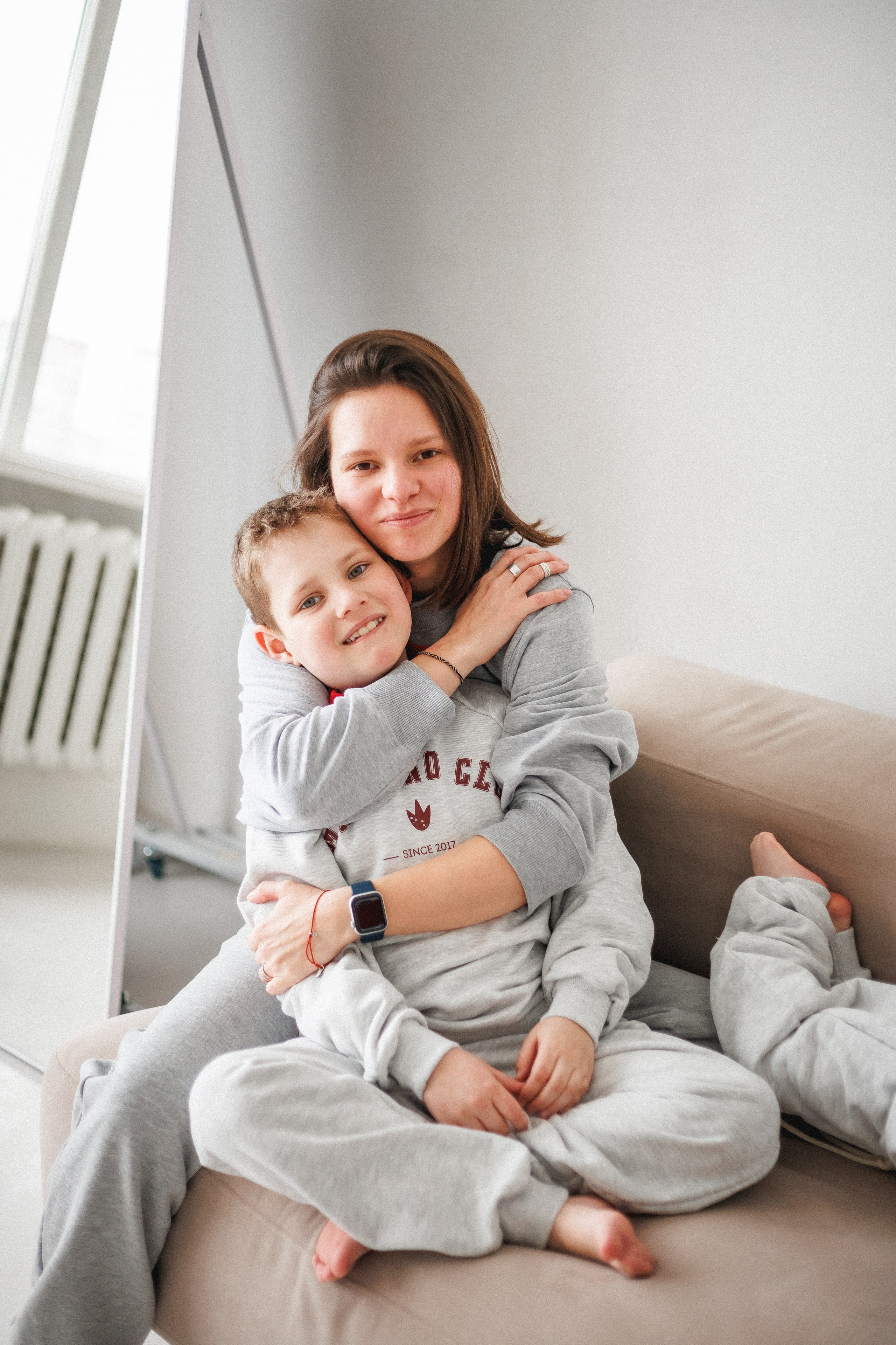 Даша и сыновья. Фотограф в Москве Базанова Дарья