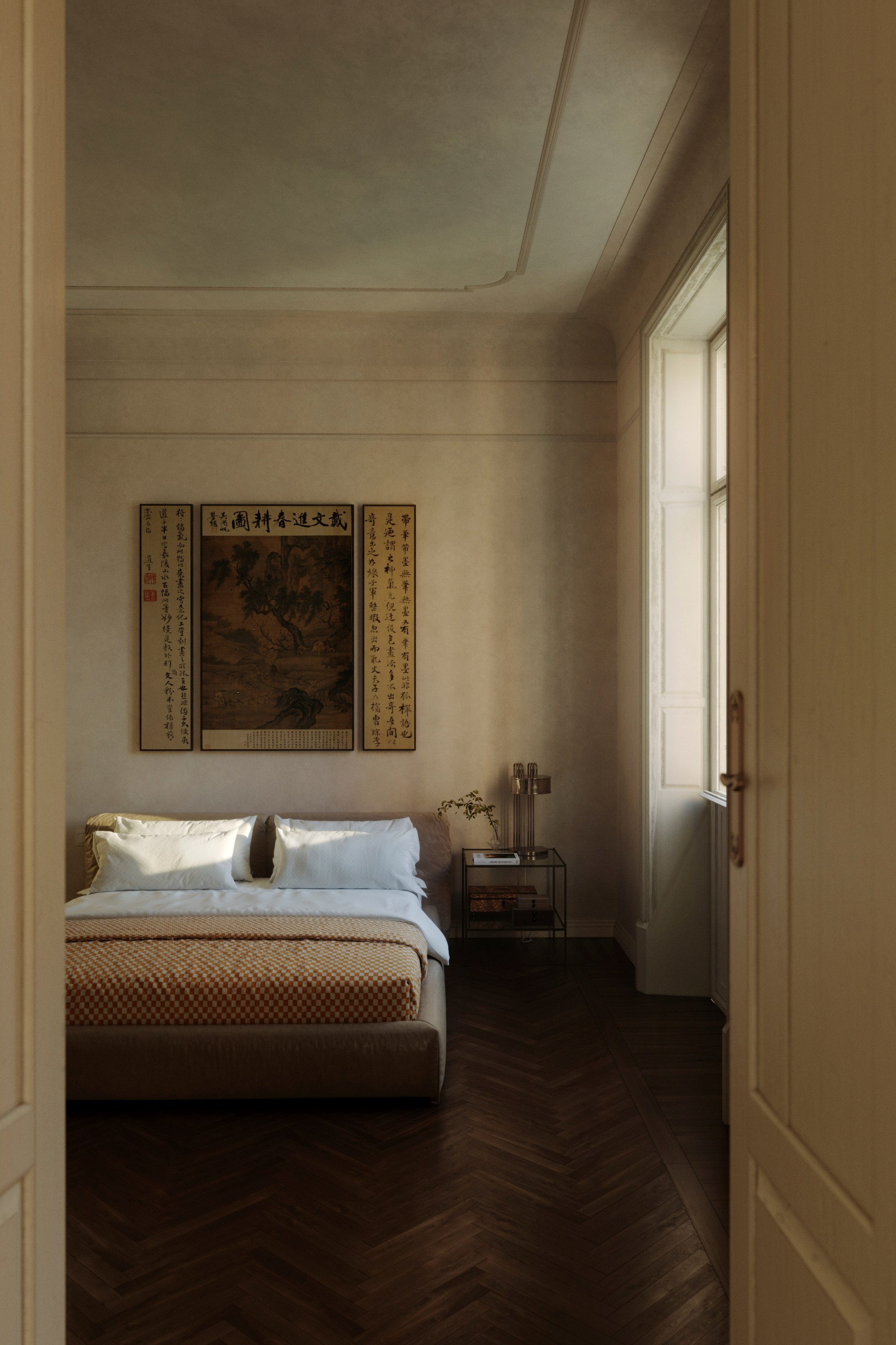 Работа по референсу quincocesdrago. Визуализации Дизайн проектов