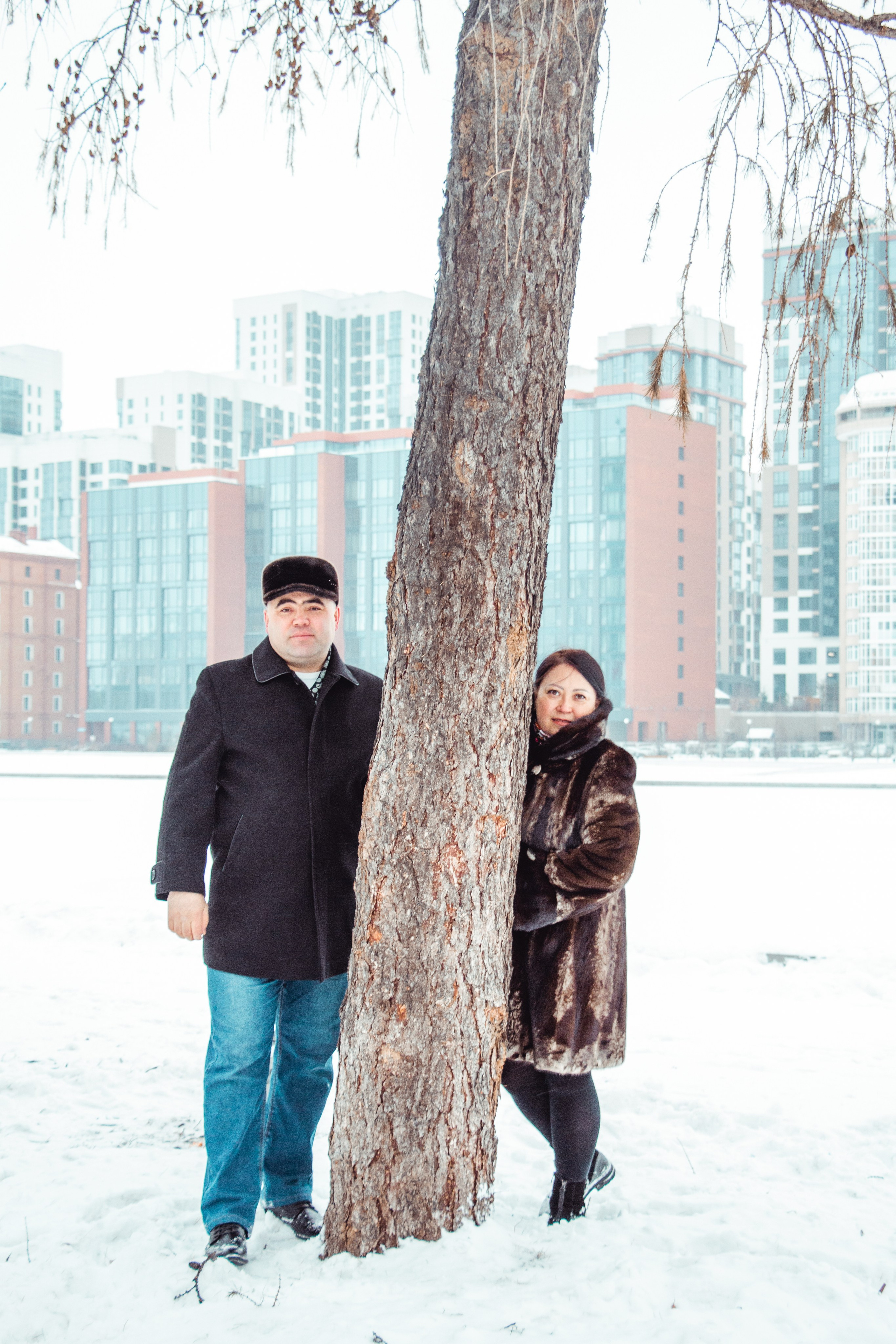 Семейная фотосессия. Татьяна. Зимний выходной с родными. Фотограф в Екатеринбурге Пойгина Елена