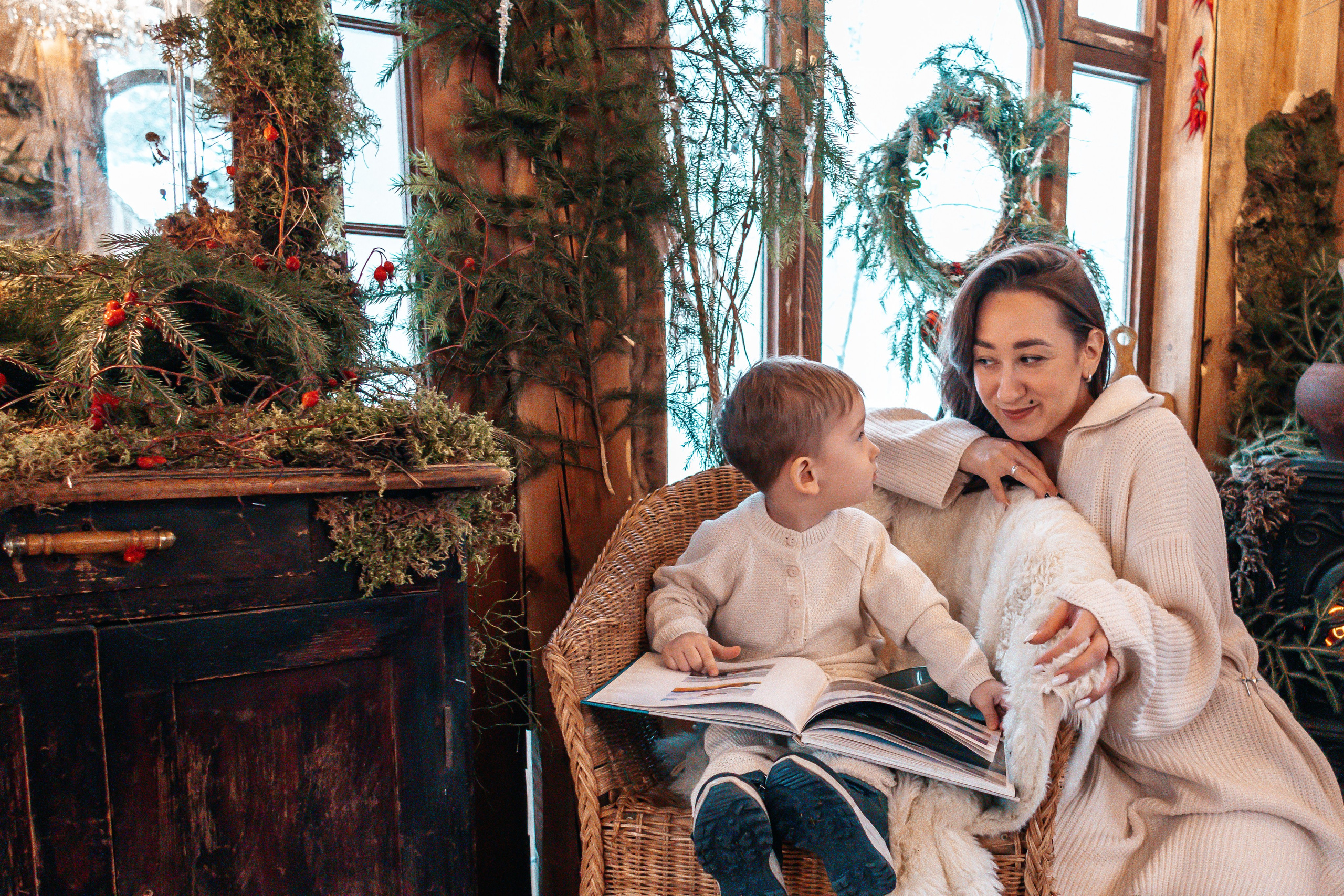 Семейная новогодняя фотосессия, Екатеринбург. Фотограф в Екатеринбурге Пойгина Елена