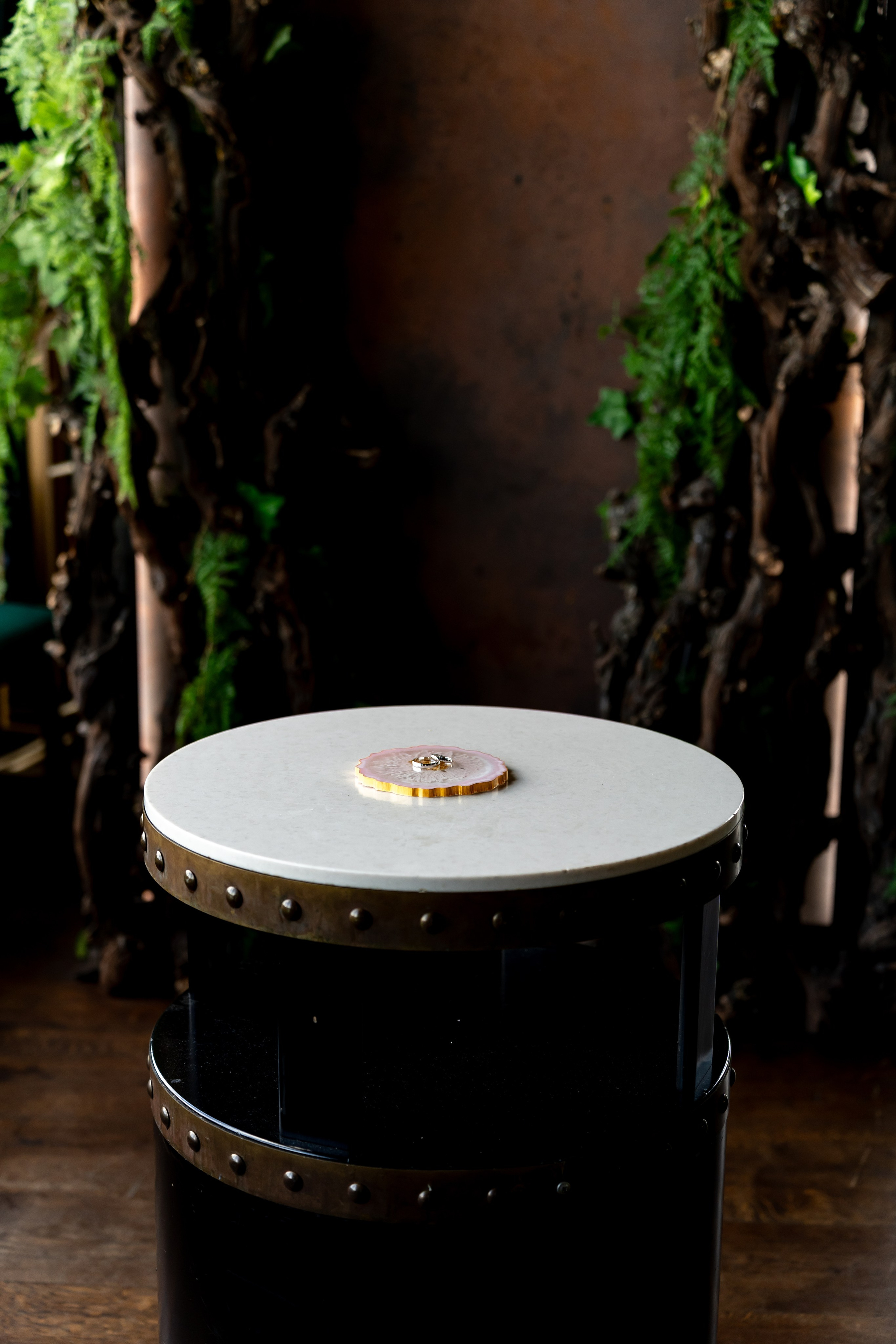 Свадебные кольца Регистрация брака в ресторане "Birds" в башне Око Москва-сити