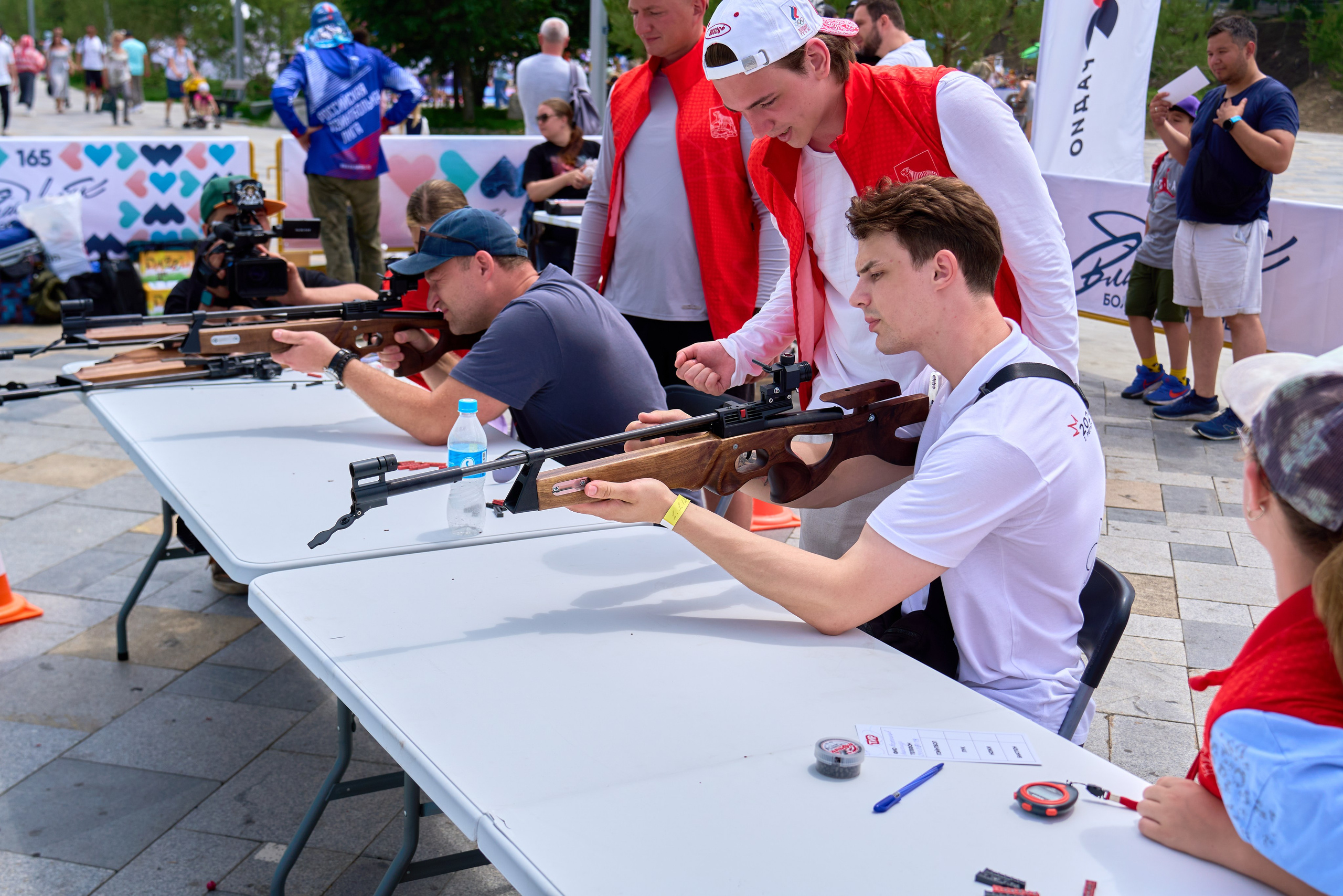 День спорта. Фотограф во Владивостоке