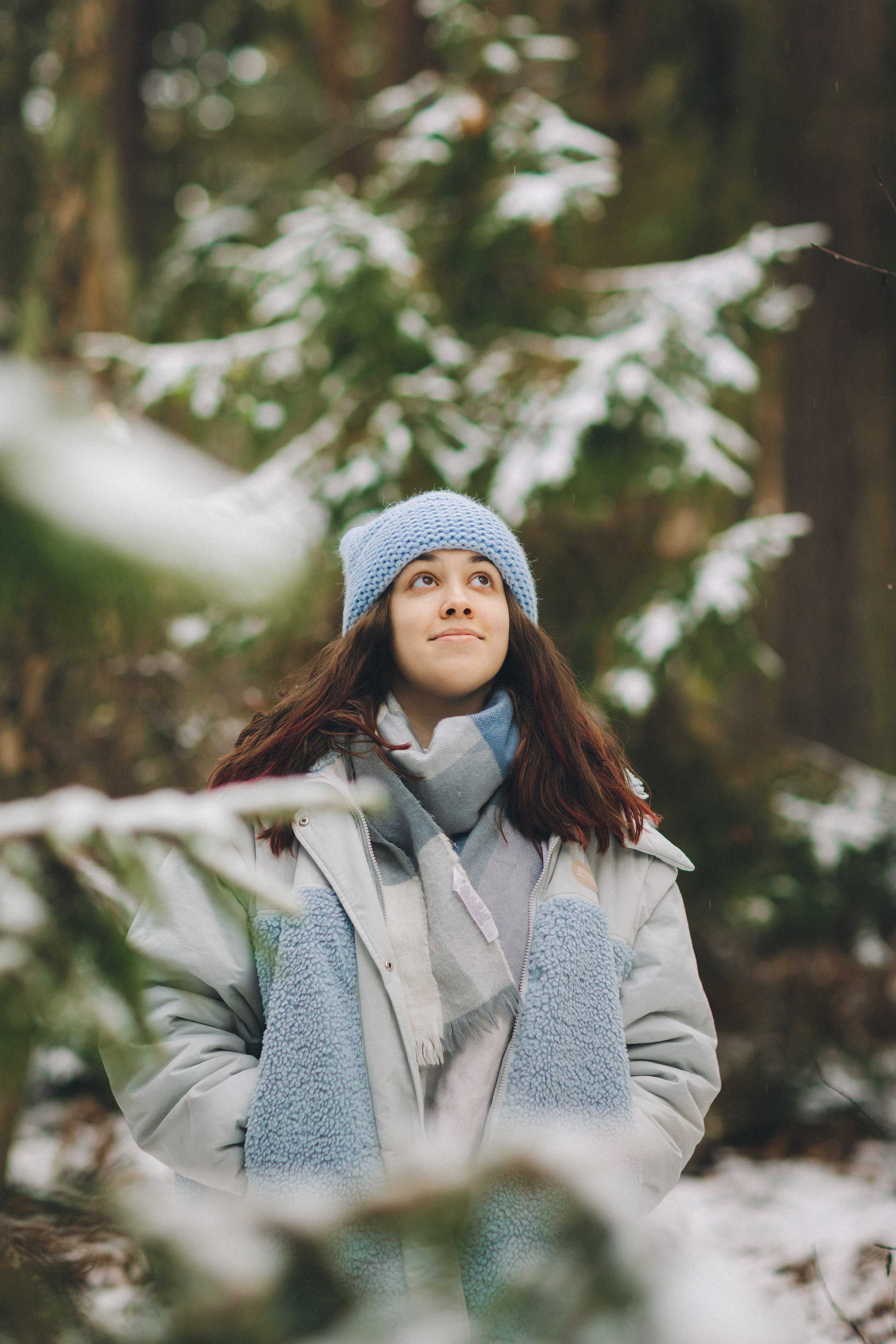 Маша и зима на Балтике. Фотограф Зеленоградск Красильникова Елена