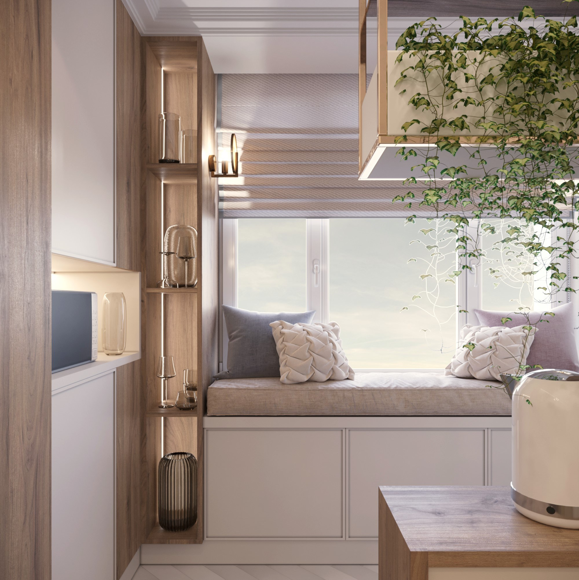 Элегантная трехкомнатная квартира. Проектное бюро ELYSIUM | Гармония, воплощённая в материи