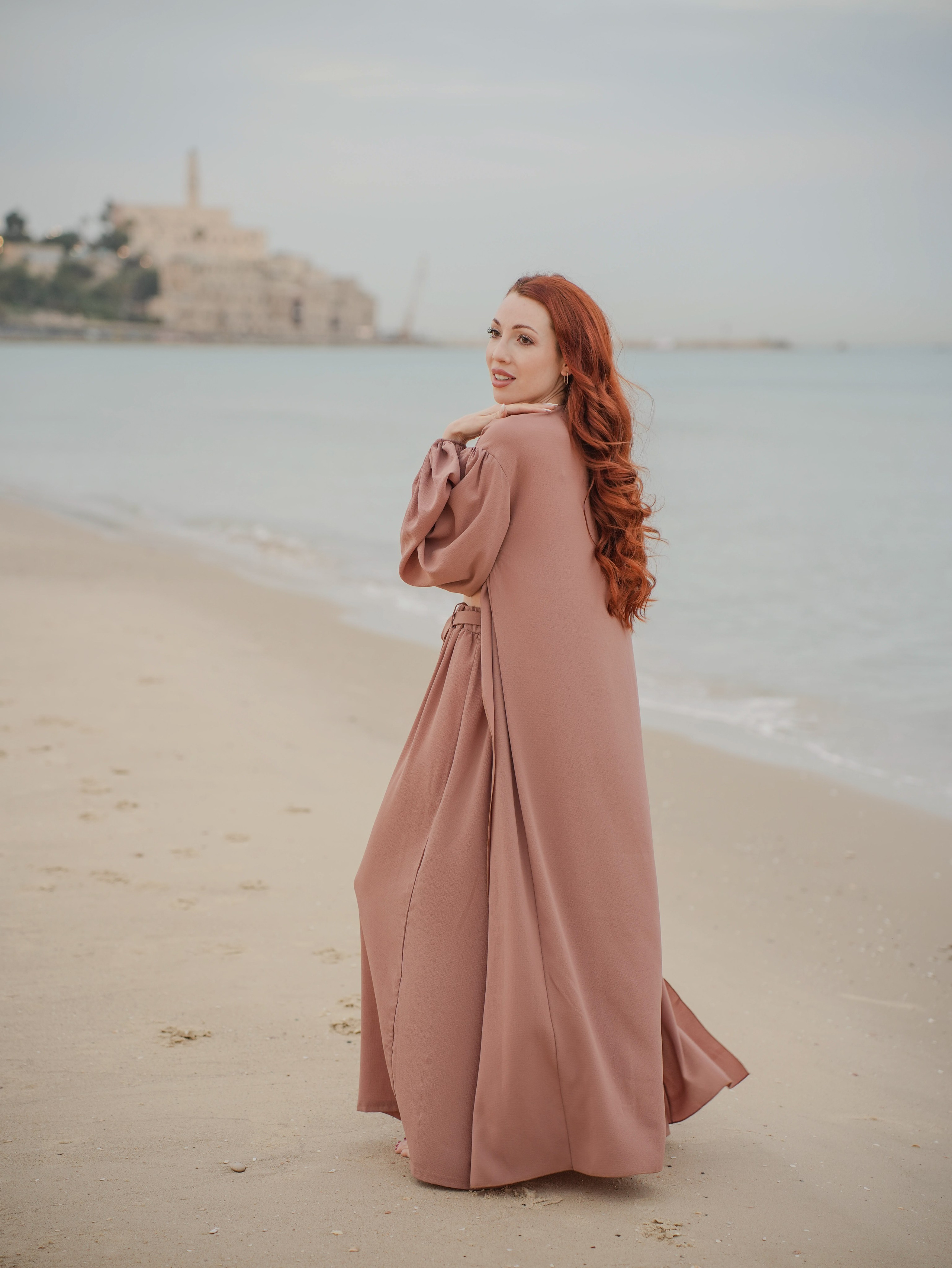 Персональная съемка-прогулка/ Vera in Old Jaffa. Фотограф Полина Гольдис