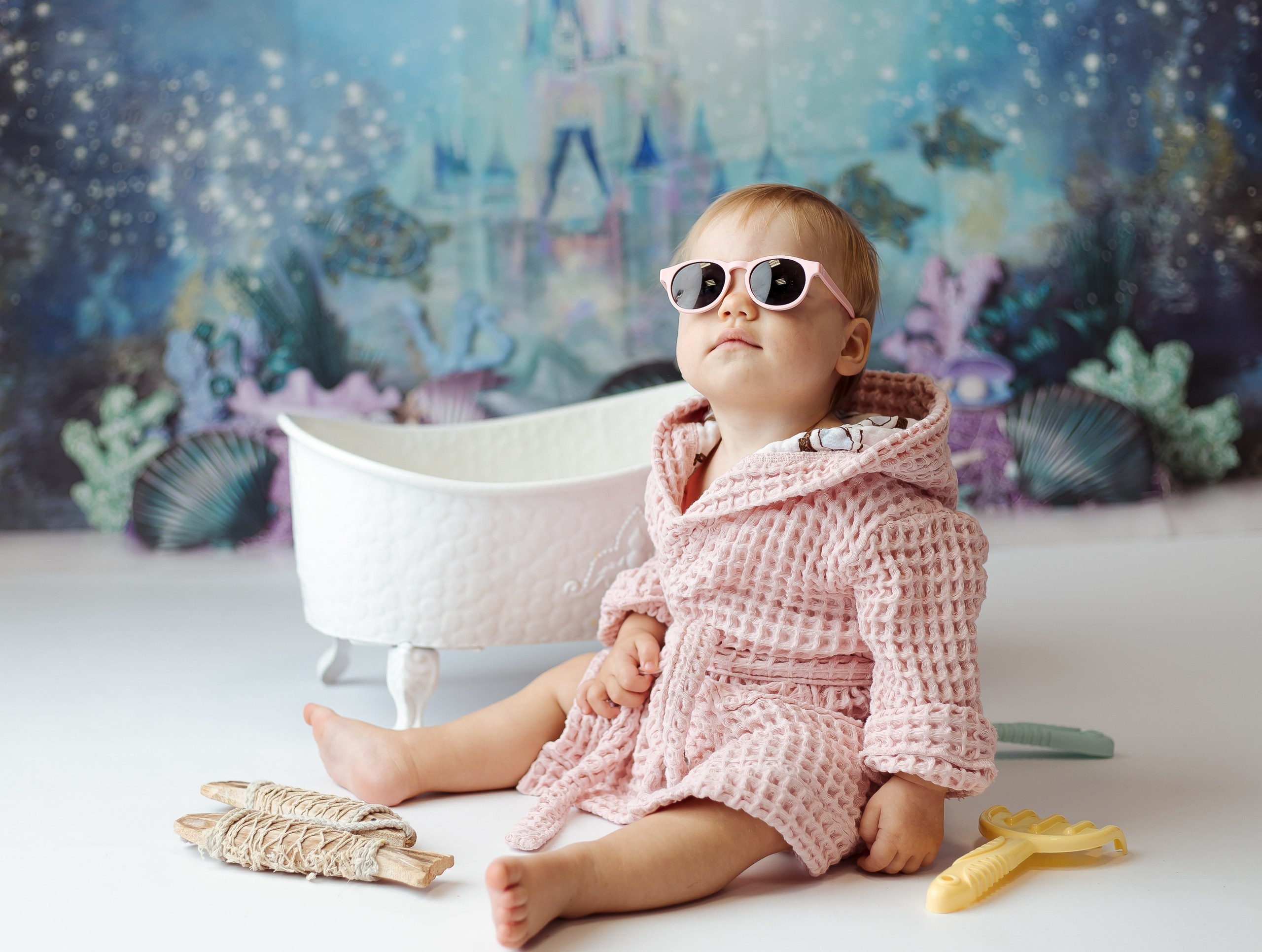 Ванночки. Фотограф беременности, новорожденных Москва. годики под ключ