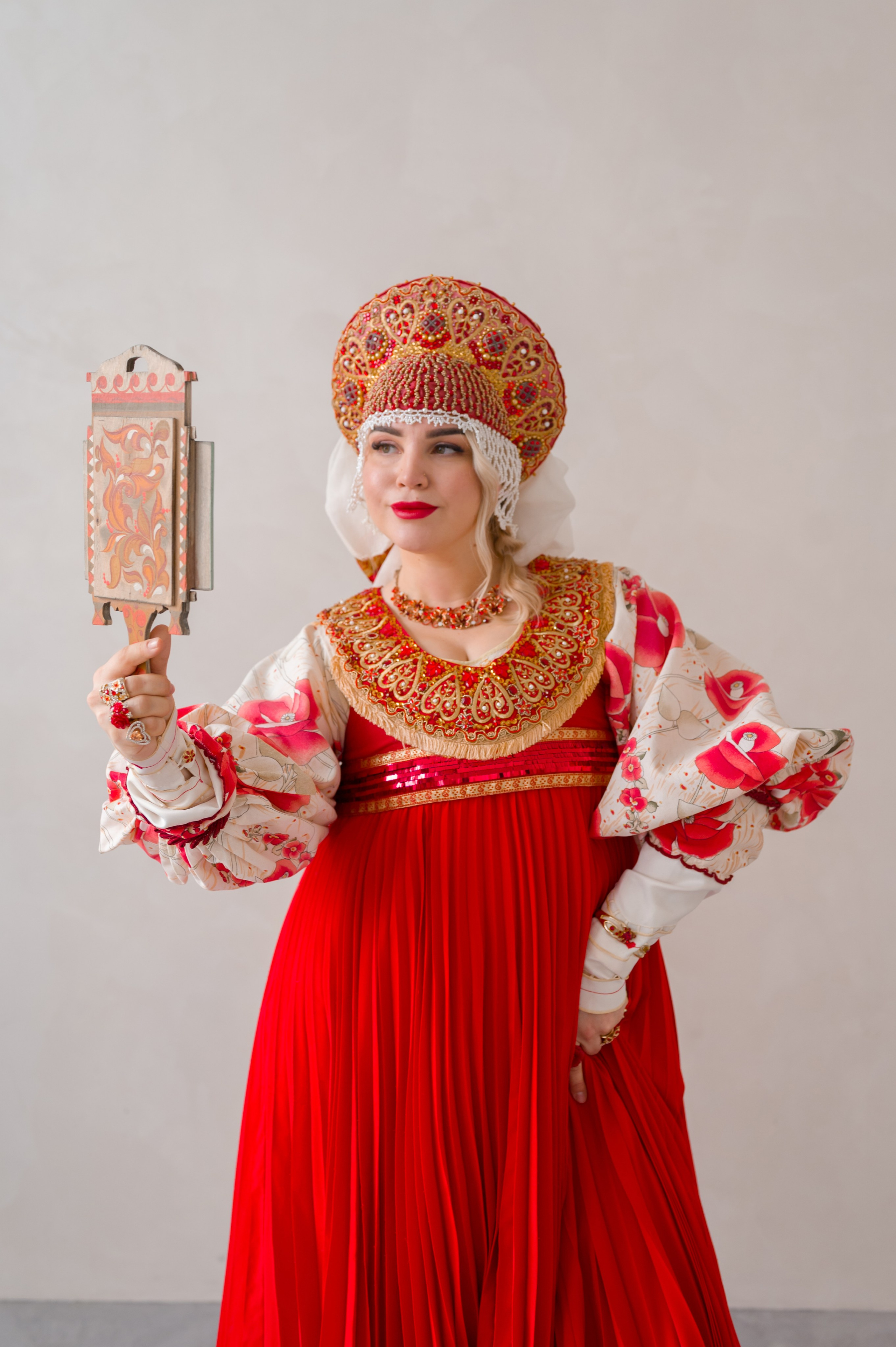 Фотосессия в русском стиле. Фотограф Юлия Кондратьева