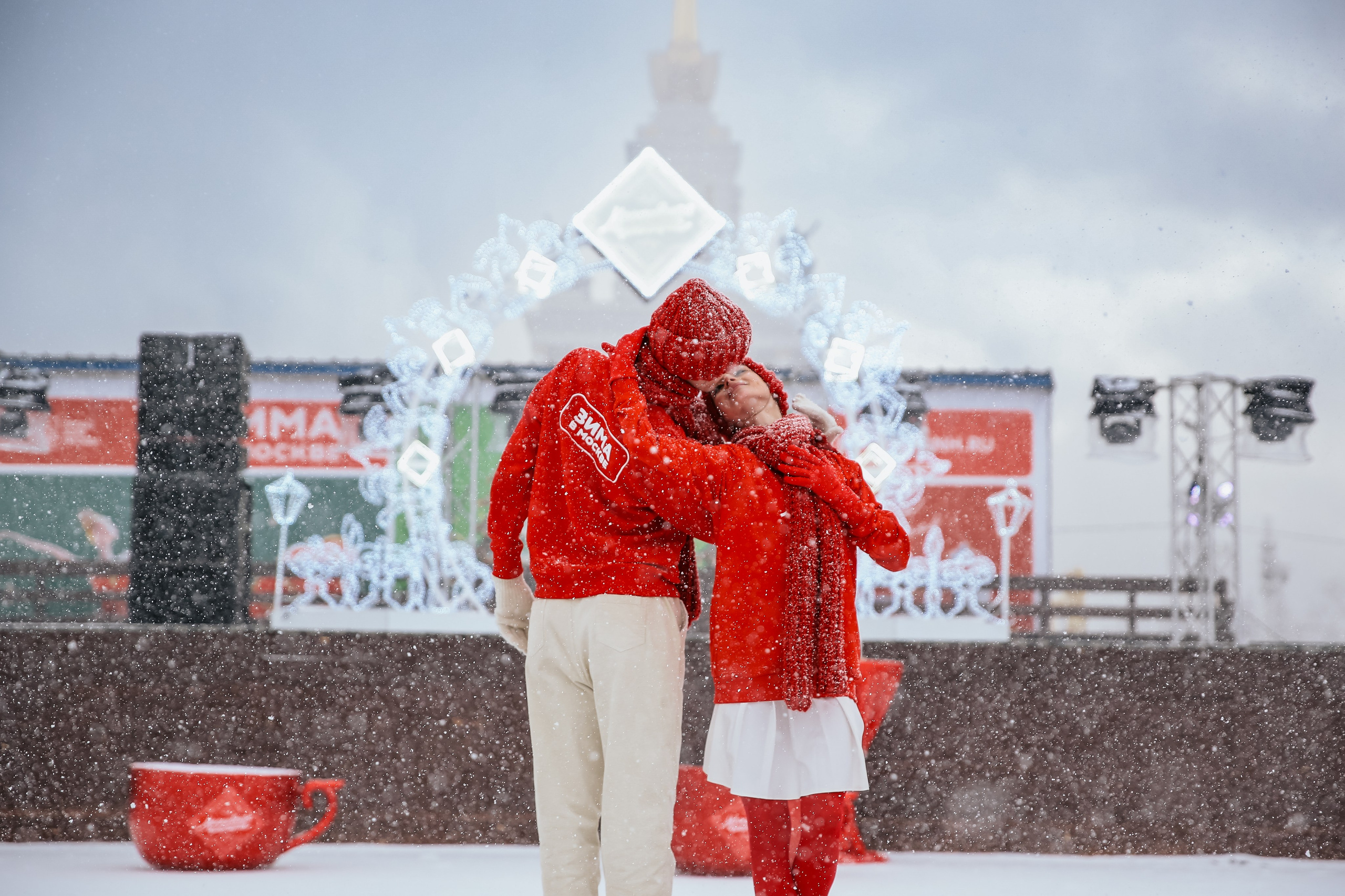 Ледовое шоу ВДНХ проект Московское чаепитие. Фотограф и видеограф Анна Домашенко