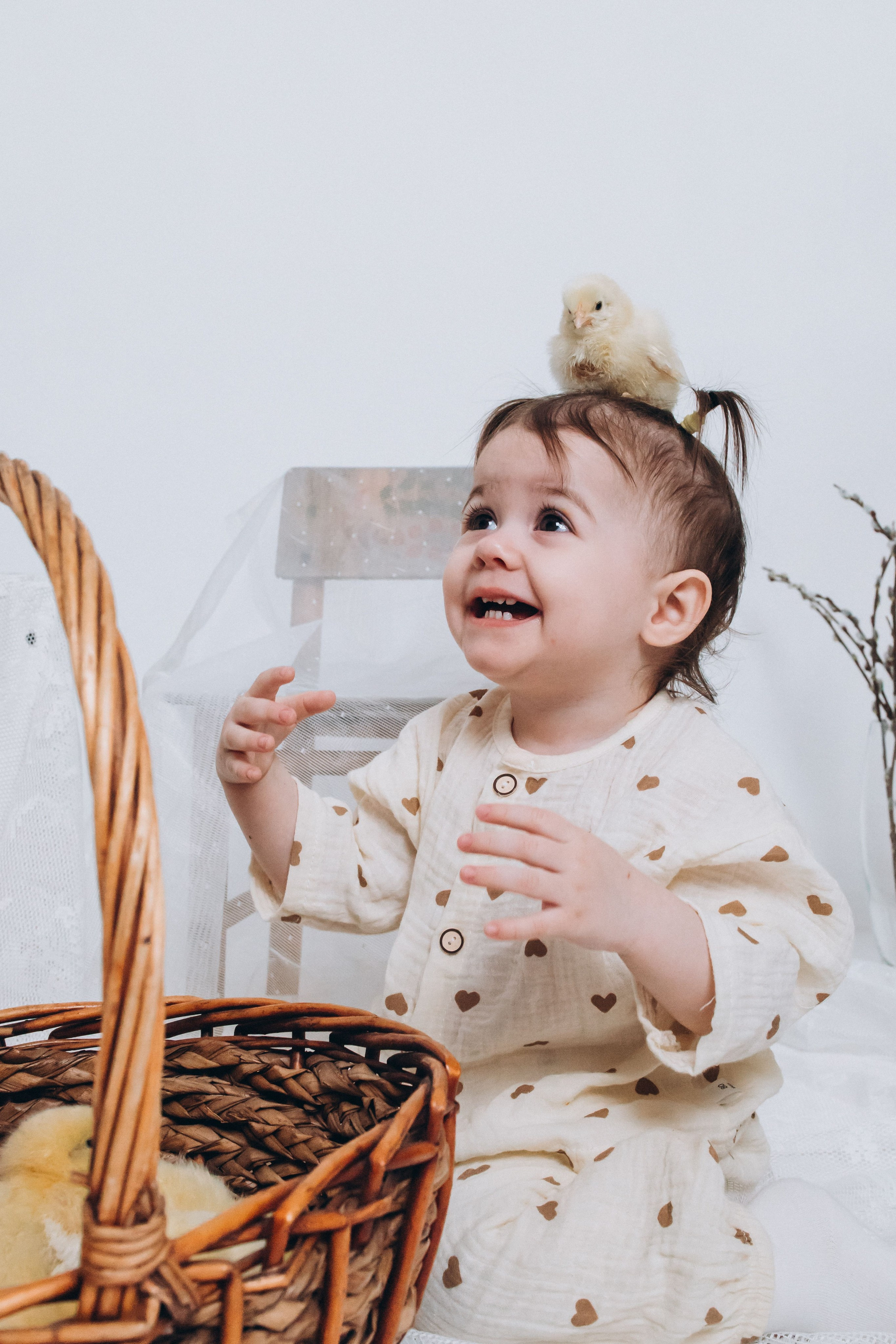 С цыплятами. Семейный фотограф Нижневартовск Тюмень Ефимова Ирина