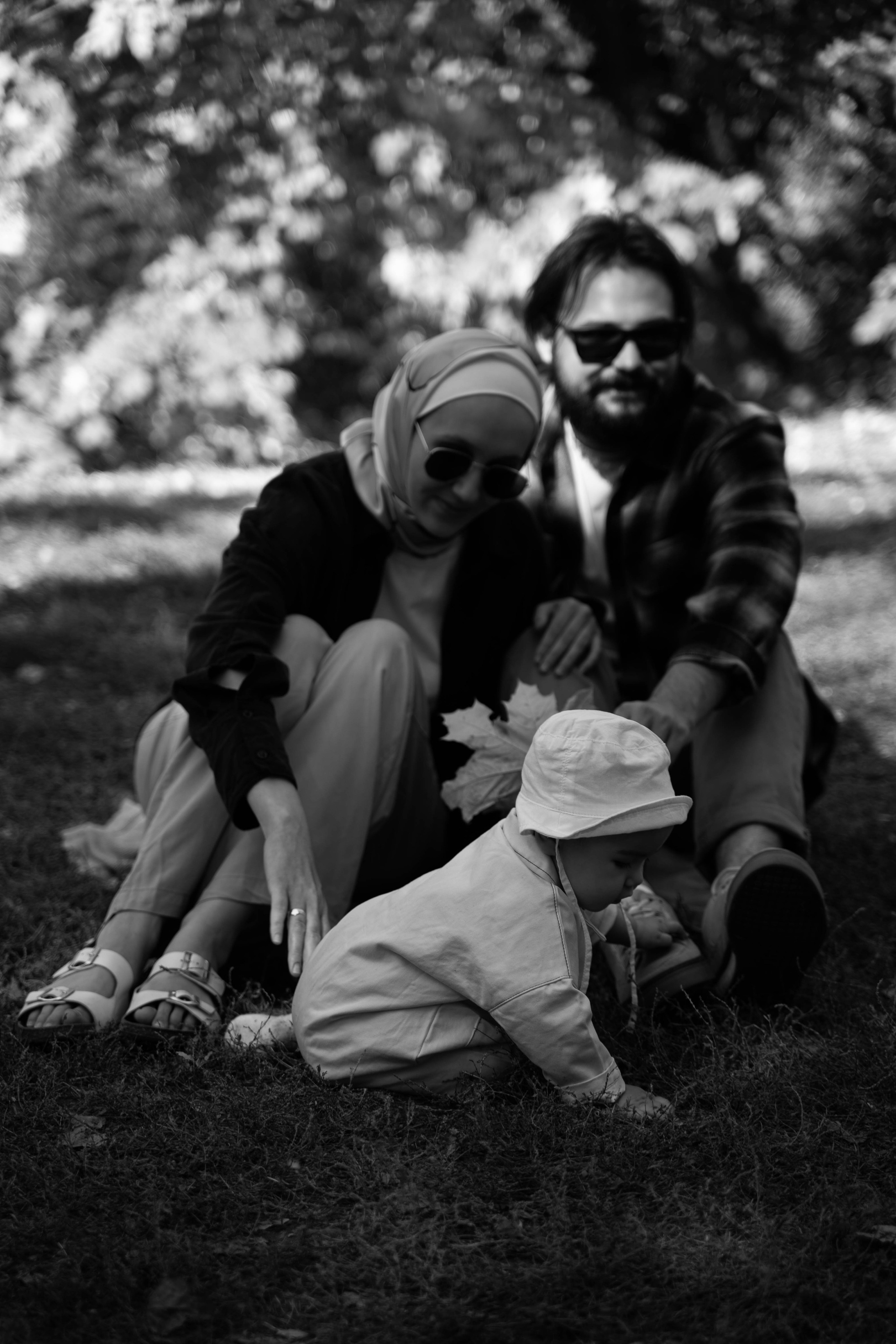 Трое в парке