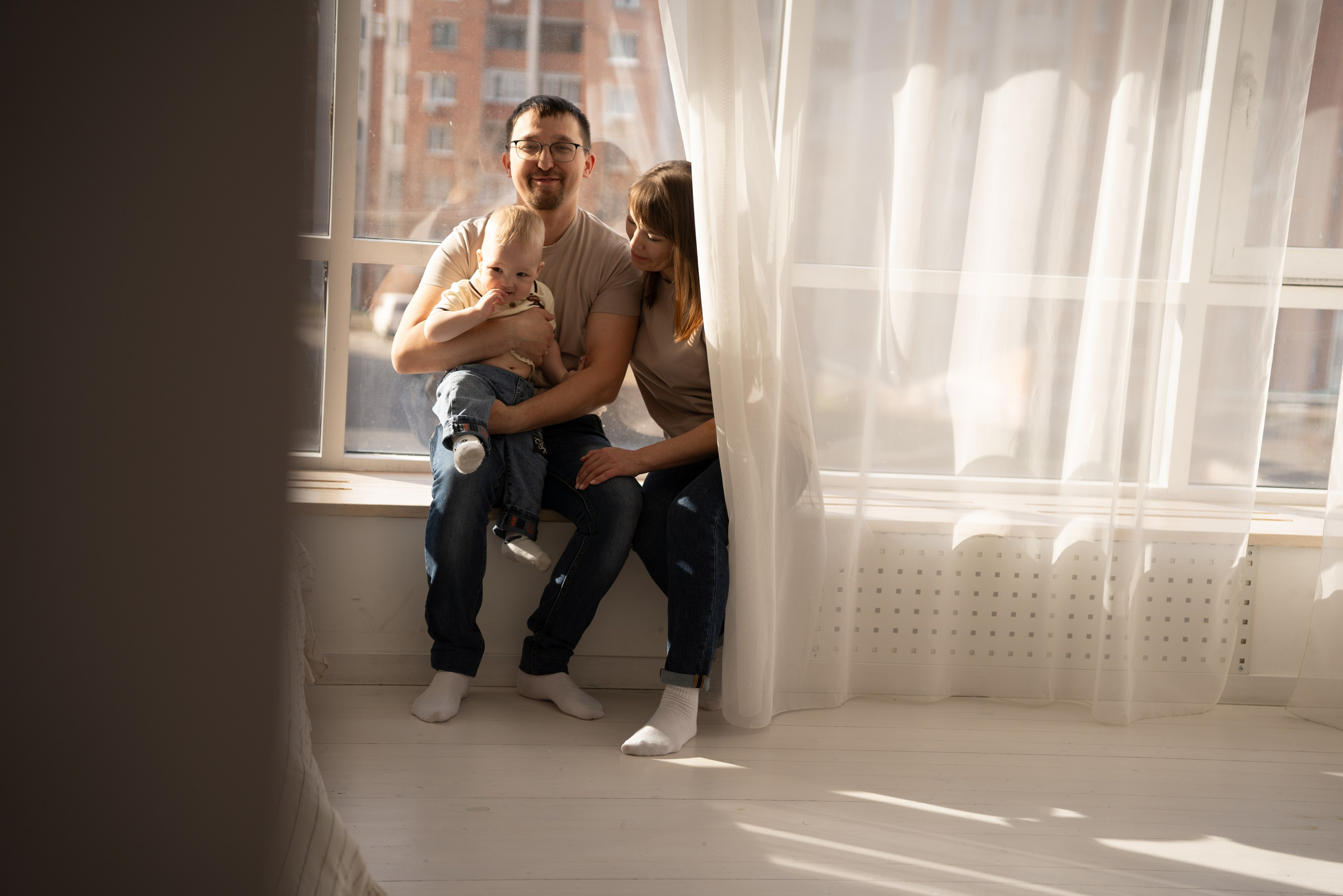 Семейная съемка в студии