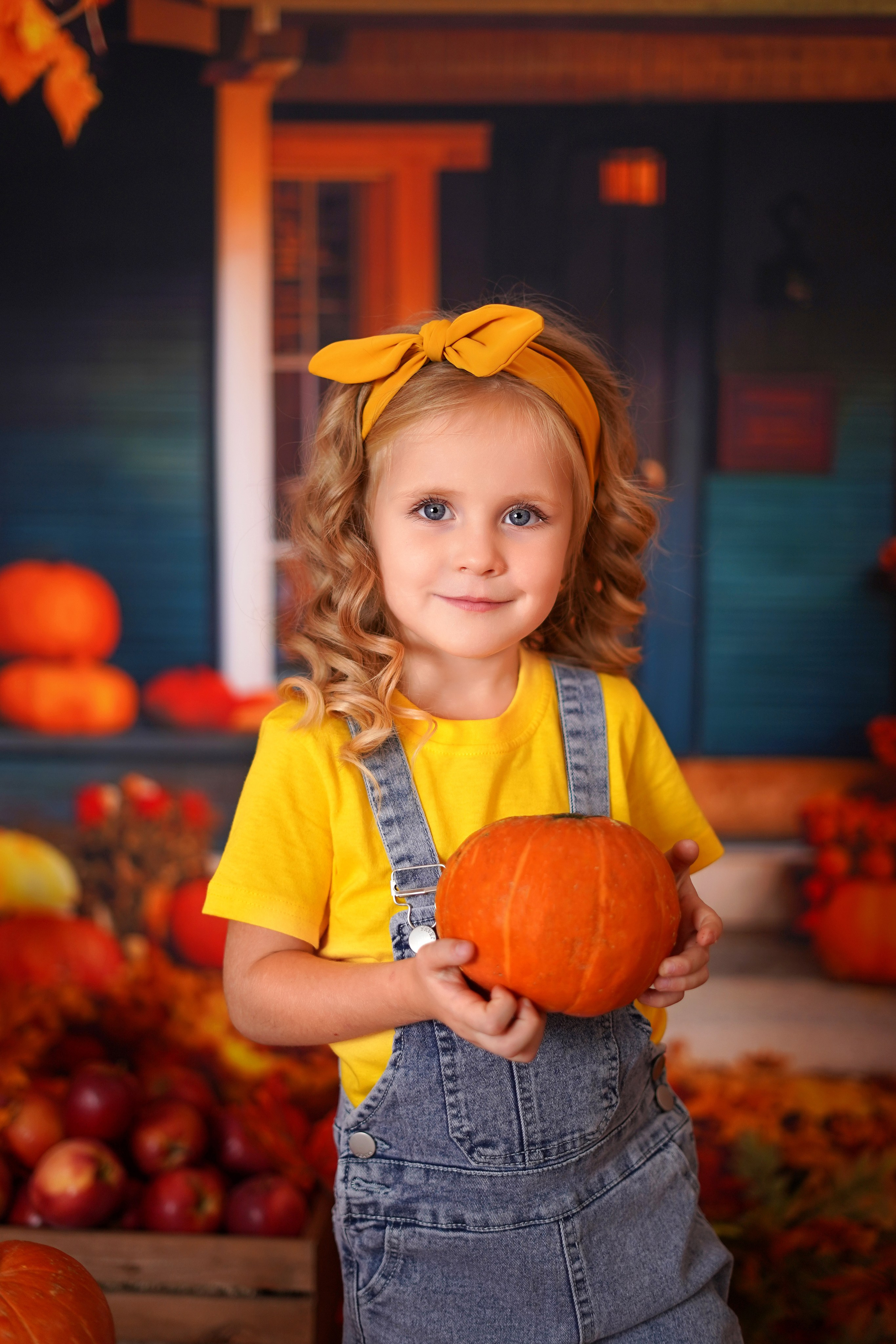 Осенний фотодень в студии Антураж. Детский семейный фотограф Краснодар