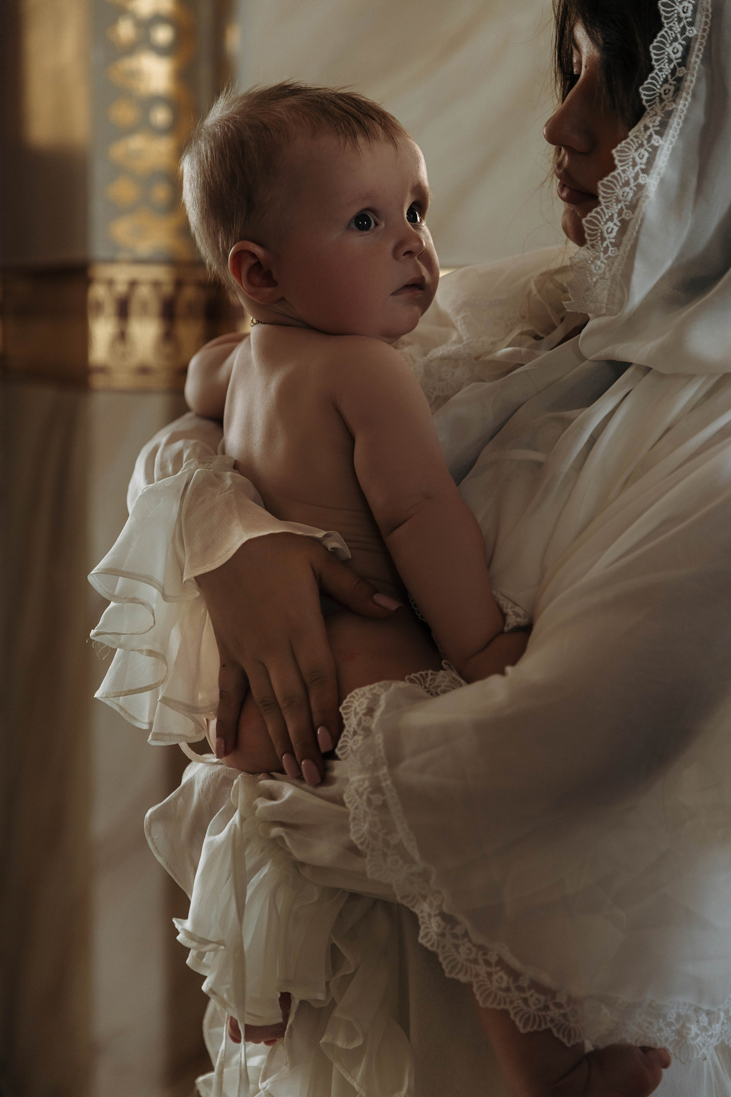 Таинство Крещения Льва. Фотограф Сальск Катерина