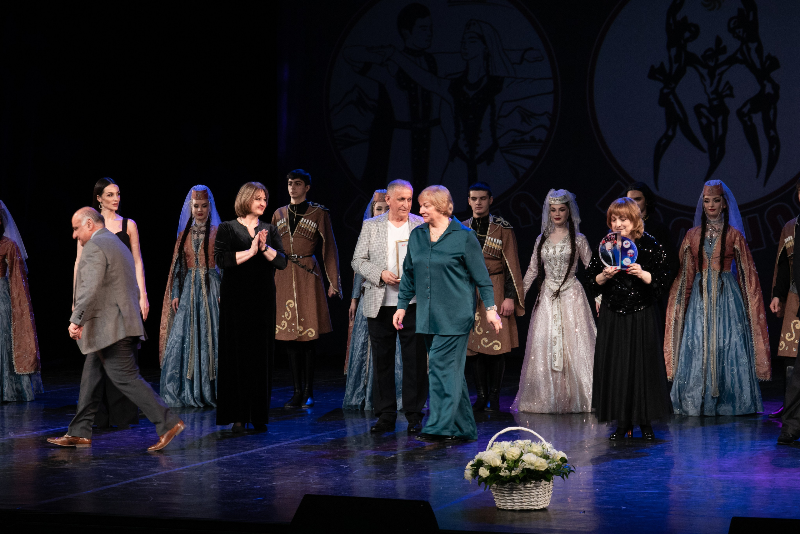 Концерт, грузинские танцы. Art photographer Nino