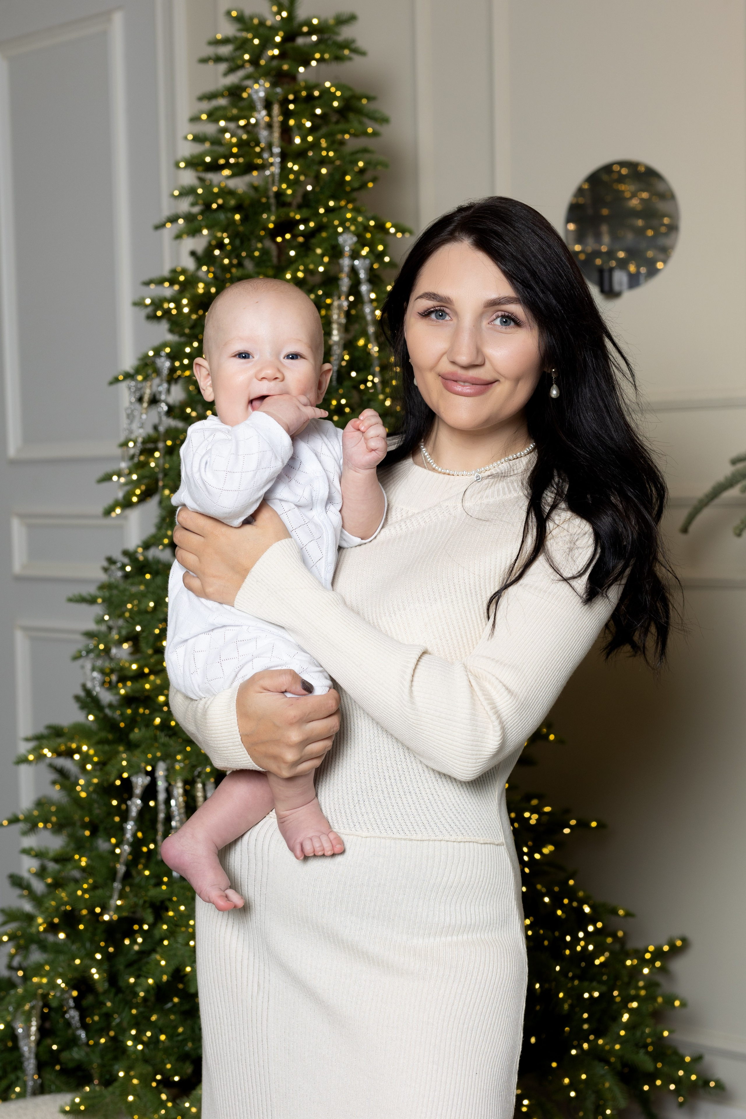 Семейная новогодняя фотосессия