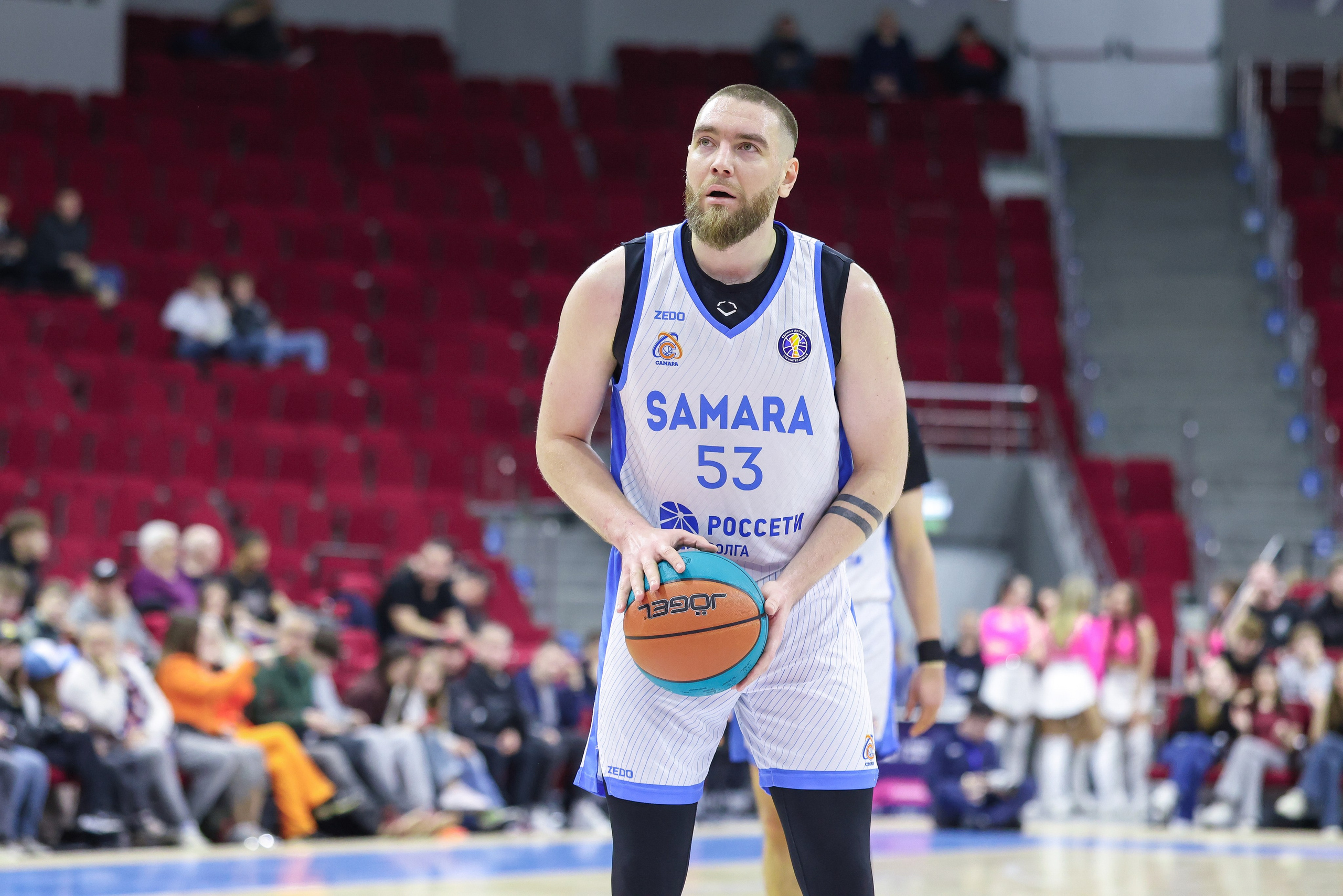 Баскетбол. Самара — Зенит. Единая лига ВТБ. Спортивный фотограф в Самаре