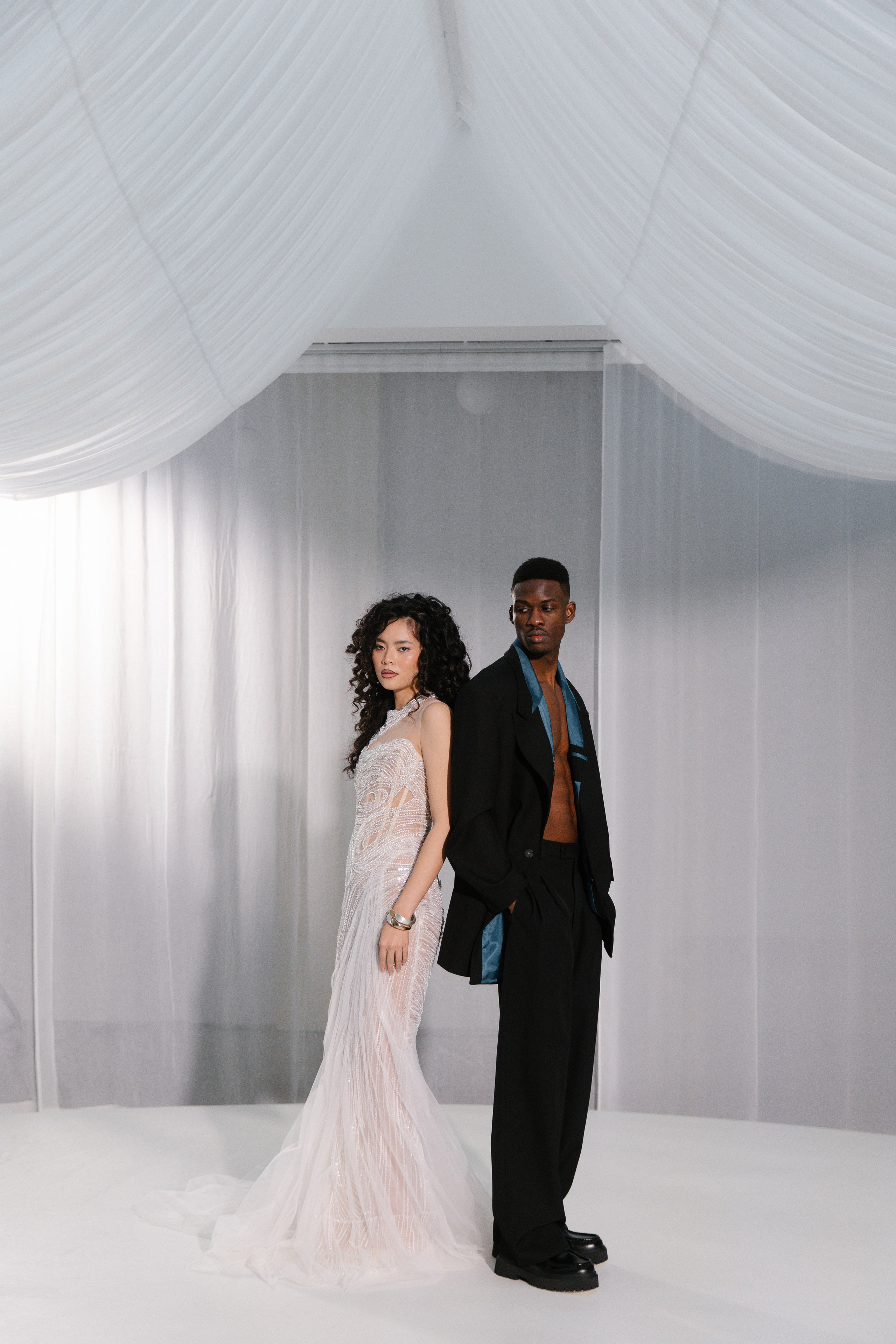 Грант и Катерина | свадебная фотосессия в студии. Свадебный фотограф в Москве Наталья Струкова