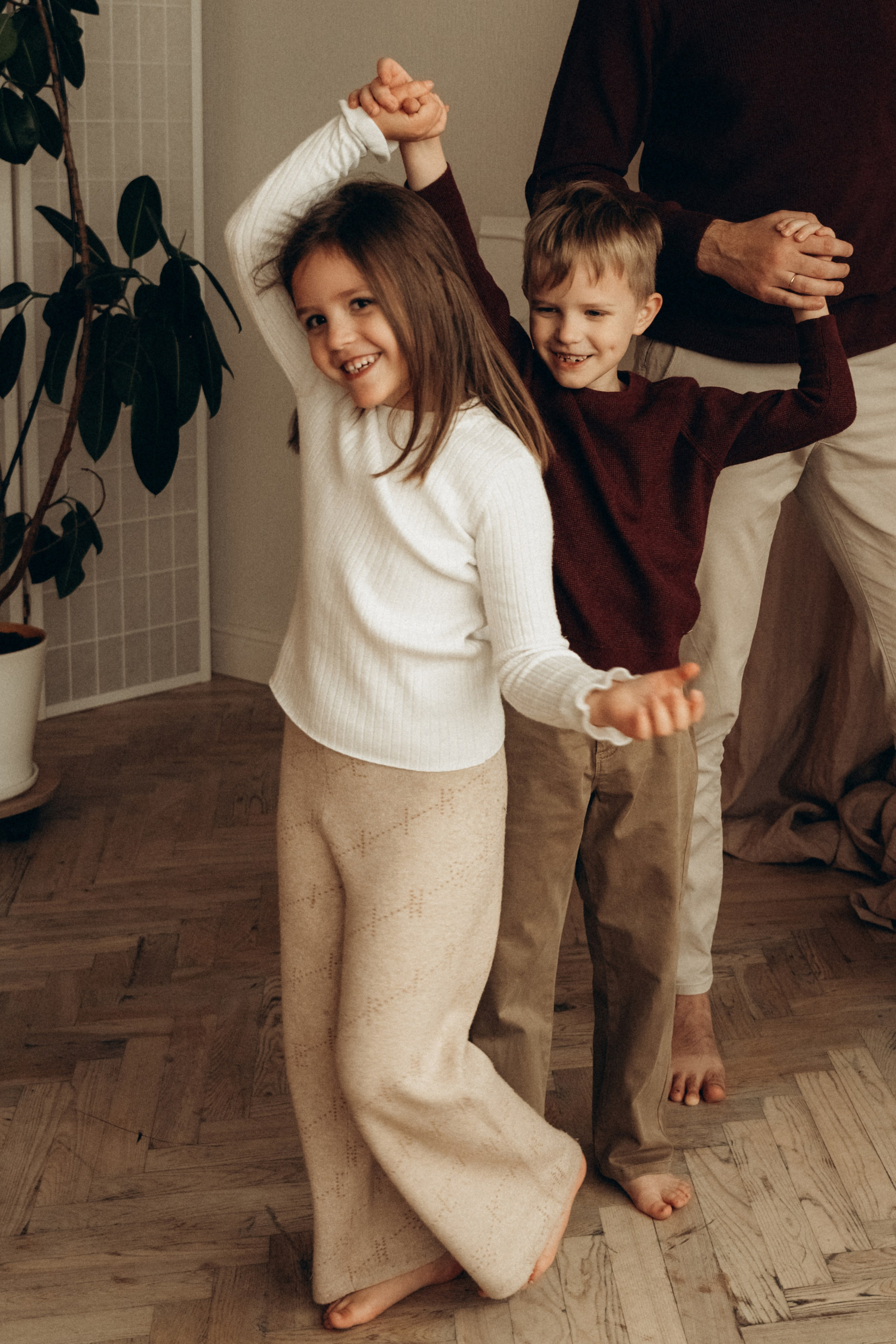 Маша, Дима, Верочка и Артёмка. Фотограф Мария Миллс | Минск