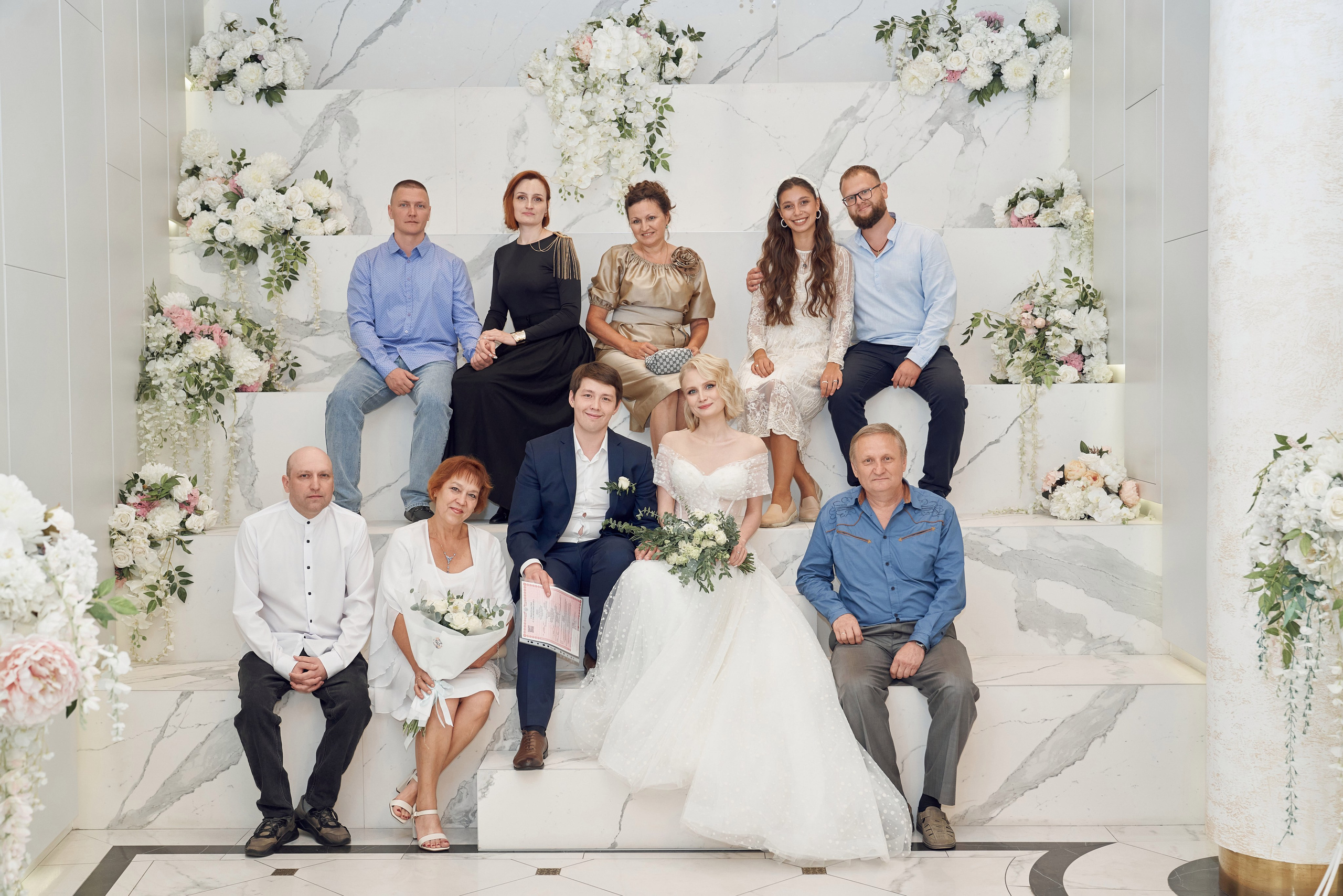 Свадьба Ильи и Влады, ЗАГС в Крокус, прогулка в Архангельское