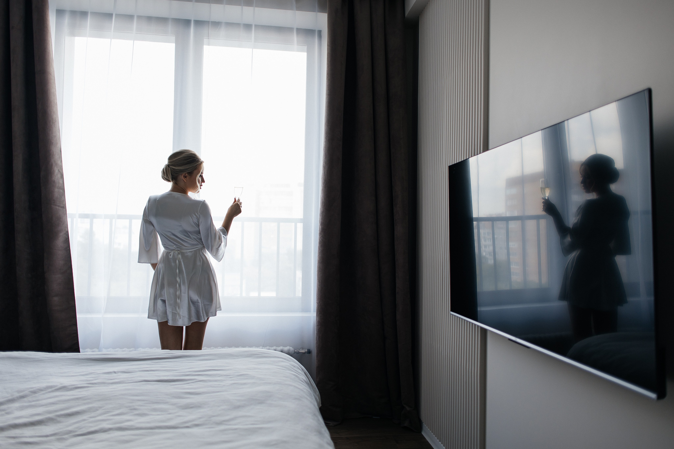 Борис и Ксения (утро + Загс + прогулка). Фотограф в Москве Екатерина Потапова