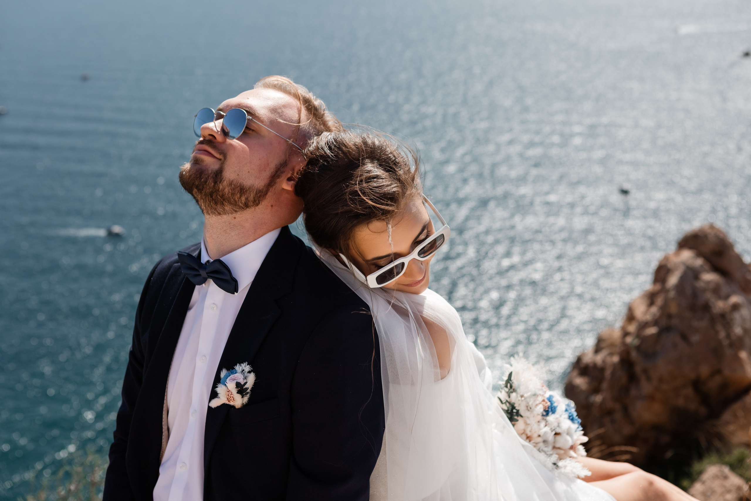 Свадебная съёмка в Балаклаве в крепости Чембало. Свадебный фотограф, фотосъемка в Крыму, Севастополе, Симферополе, Ялте