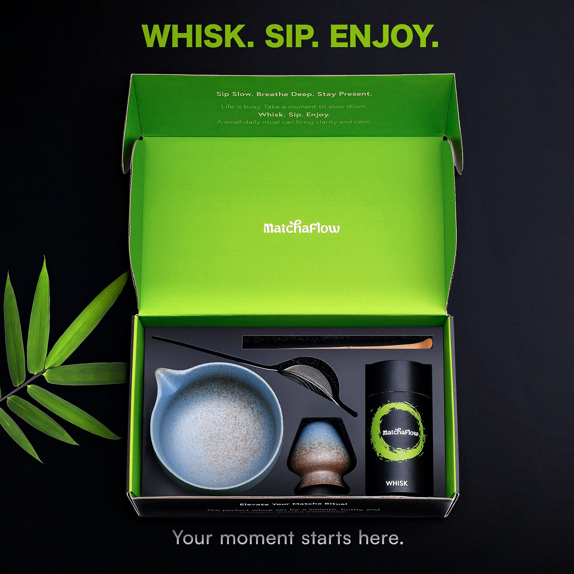 Matcha set. Дизайн карточек товара для Wildberries, Ozon, Amazon