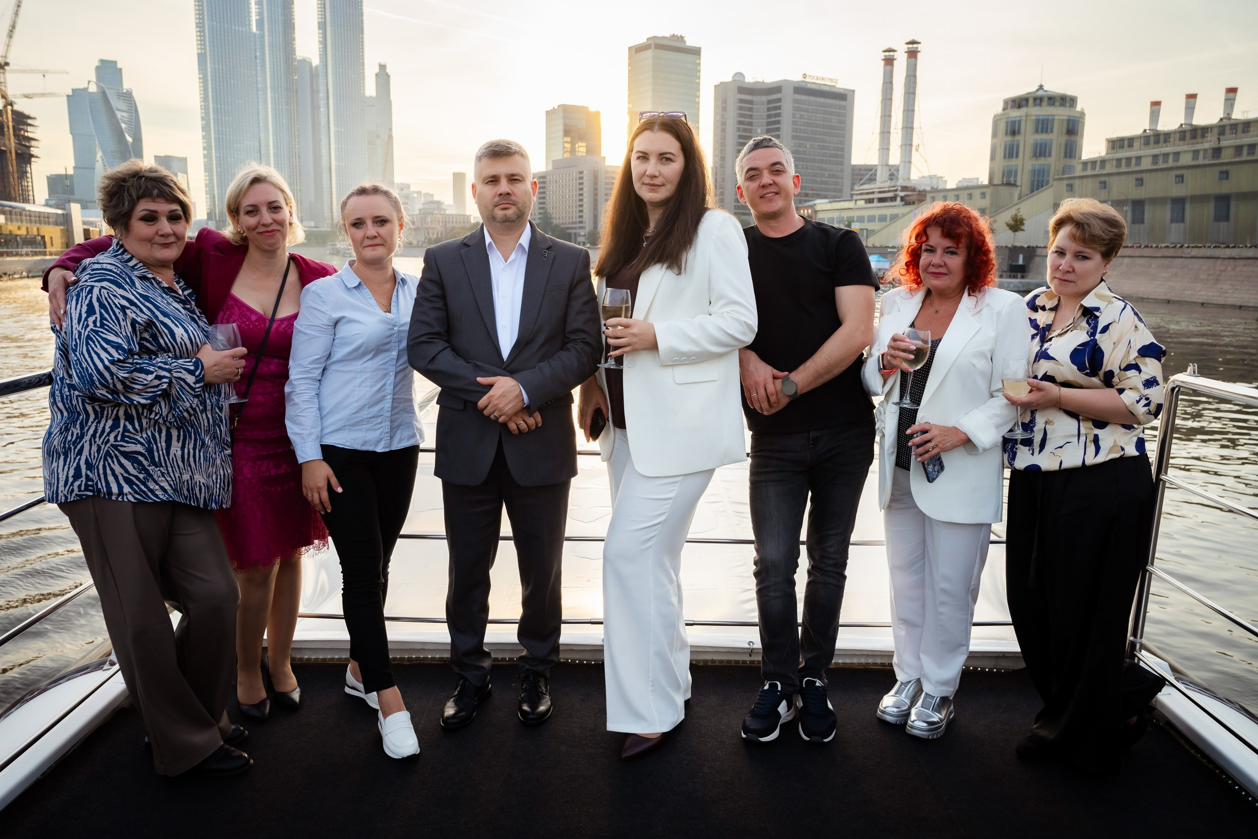 Прогулка по Москва реке. Корпоратив. Фотограф Павел Сердюков