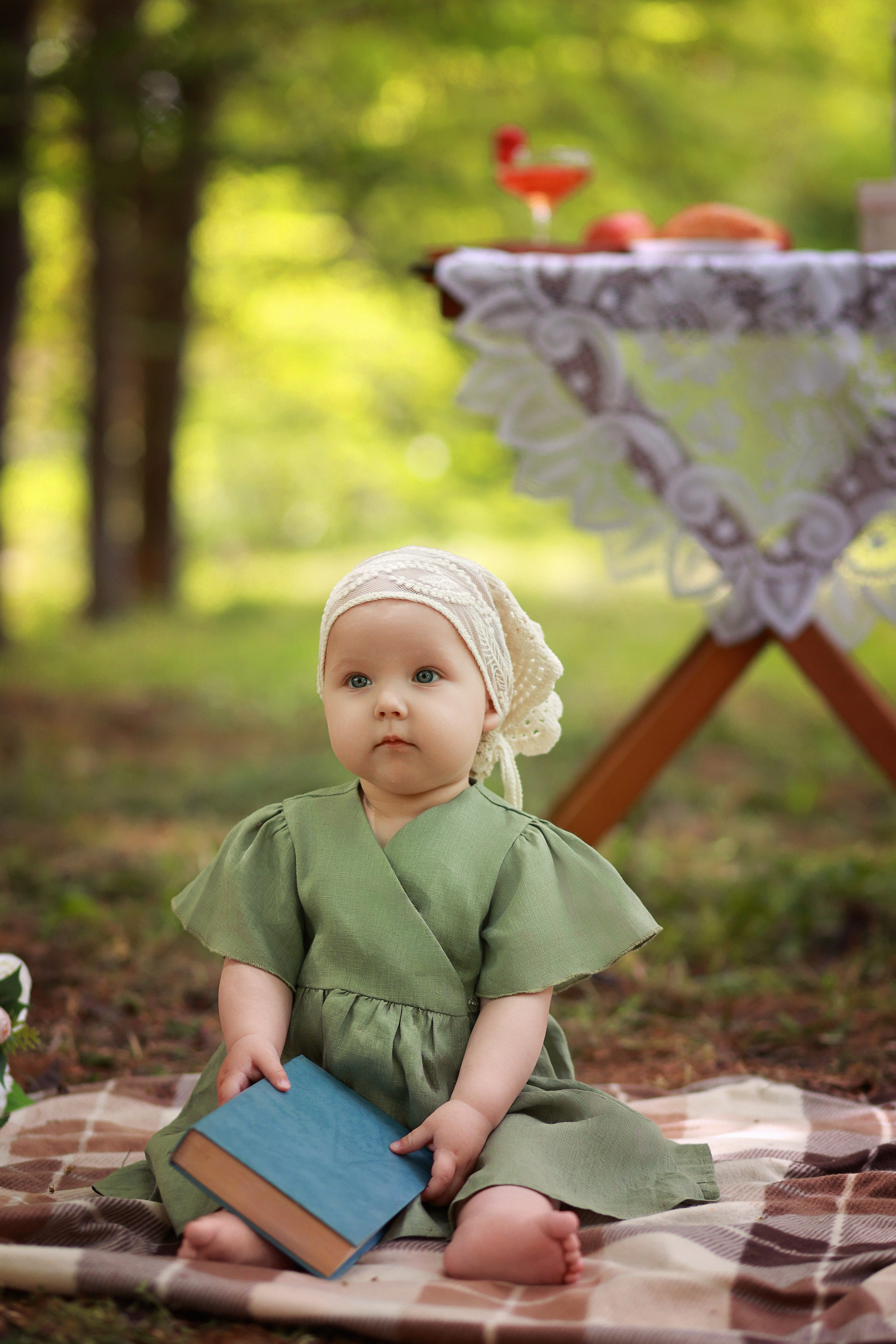 Чаепитие в парке. Детский семейный фотограф Краснодар
